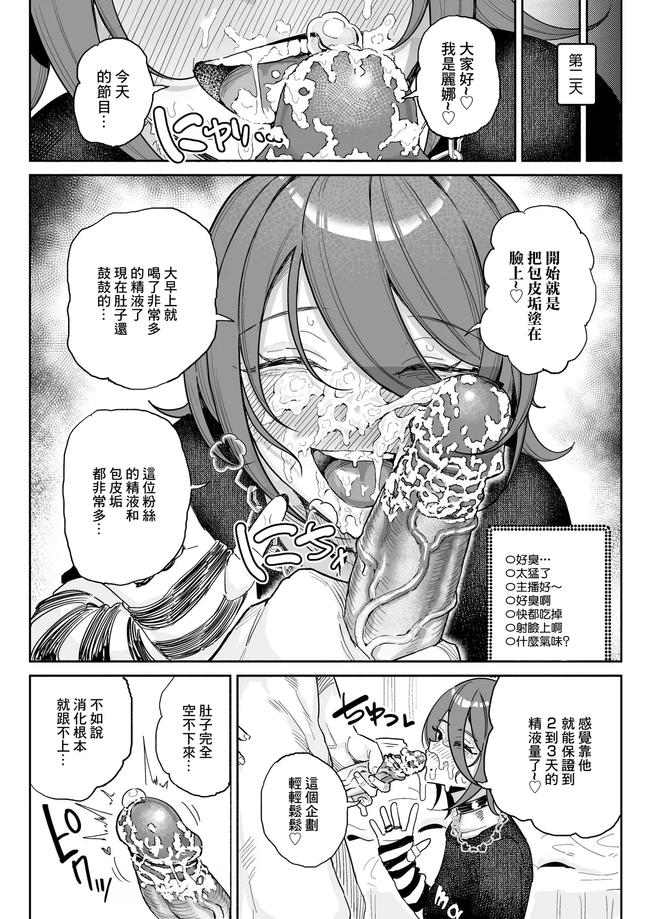 [Chiratsuki Silhouette (Yuuki Fuumi)] Chin Kagi Kei Haishinsha Isshuukan Chinkasu Zamen Seikatsu [Chinese][Decensored] изображение № 7