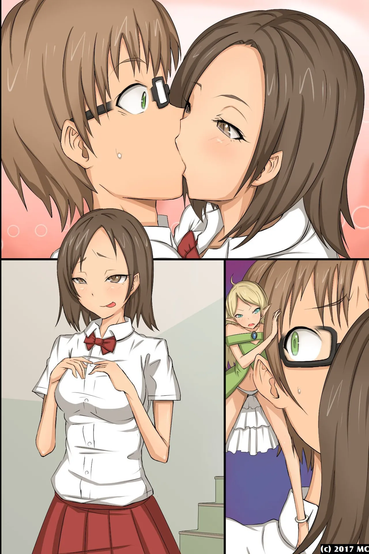 [MC (ロゼ)] 淫乱サキュバスが僕の周りの女たちに取り付いた!?好きなあの娘も!全員発情して誘惑してくる世界! изображение № 64