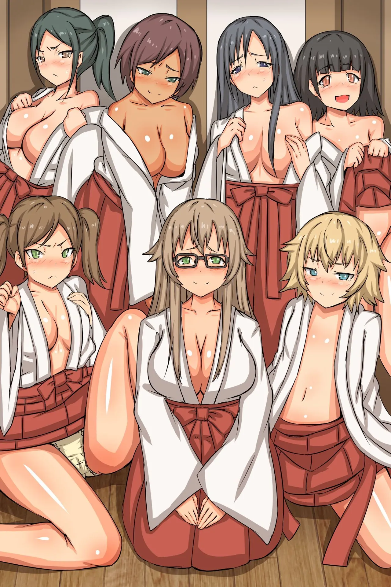 [MC (ロゼ)] 中出し祈願!ハーレム神社～えっちな巫女さんと参拝でイクっ!～ numero di immagine  2