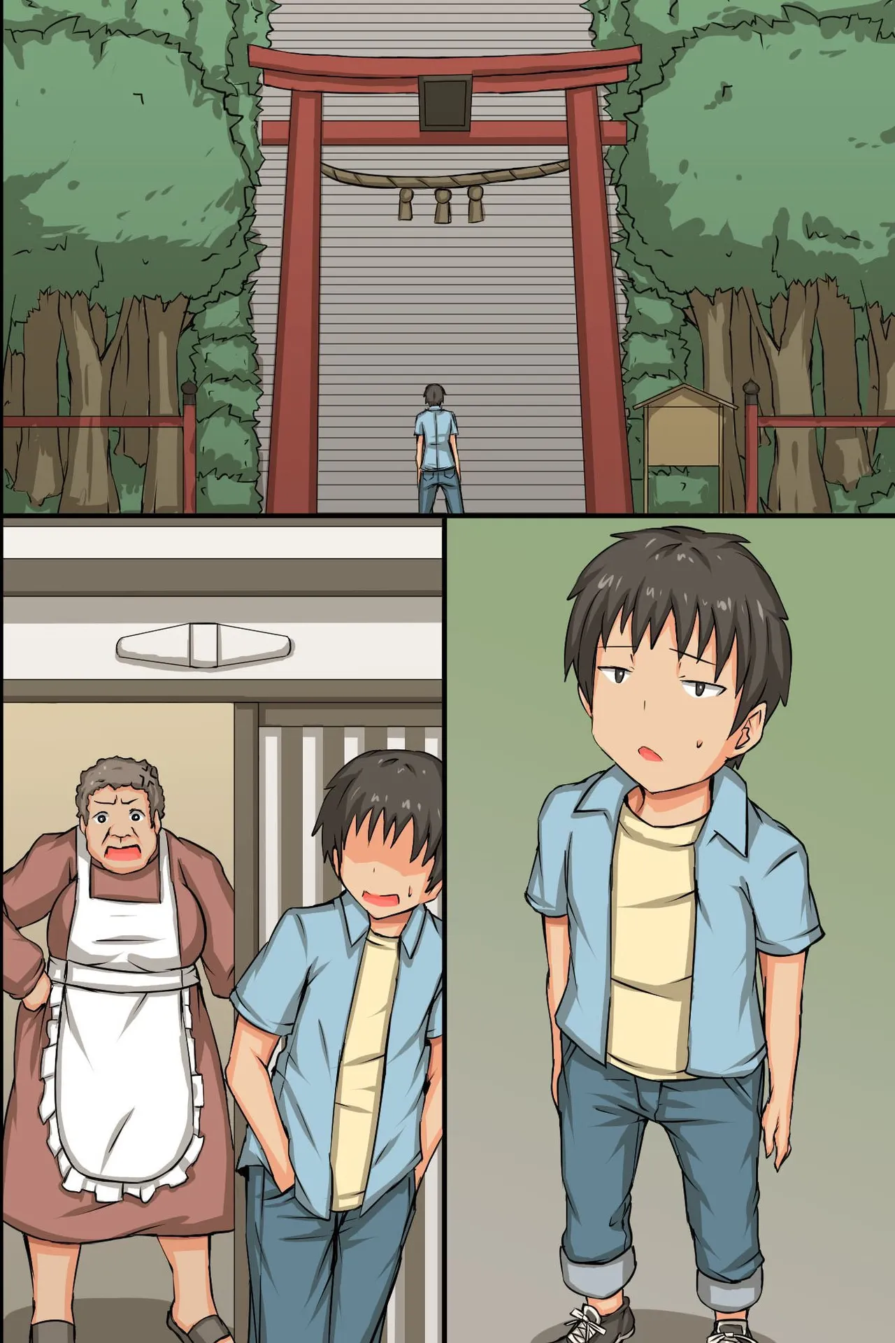 [MC (ロゼ)] 中出し祈願!ハーレム神社～えっちな巫女さんと参拝でイクっ!～ numero di immagine  56