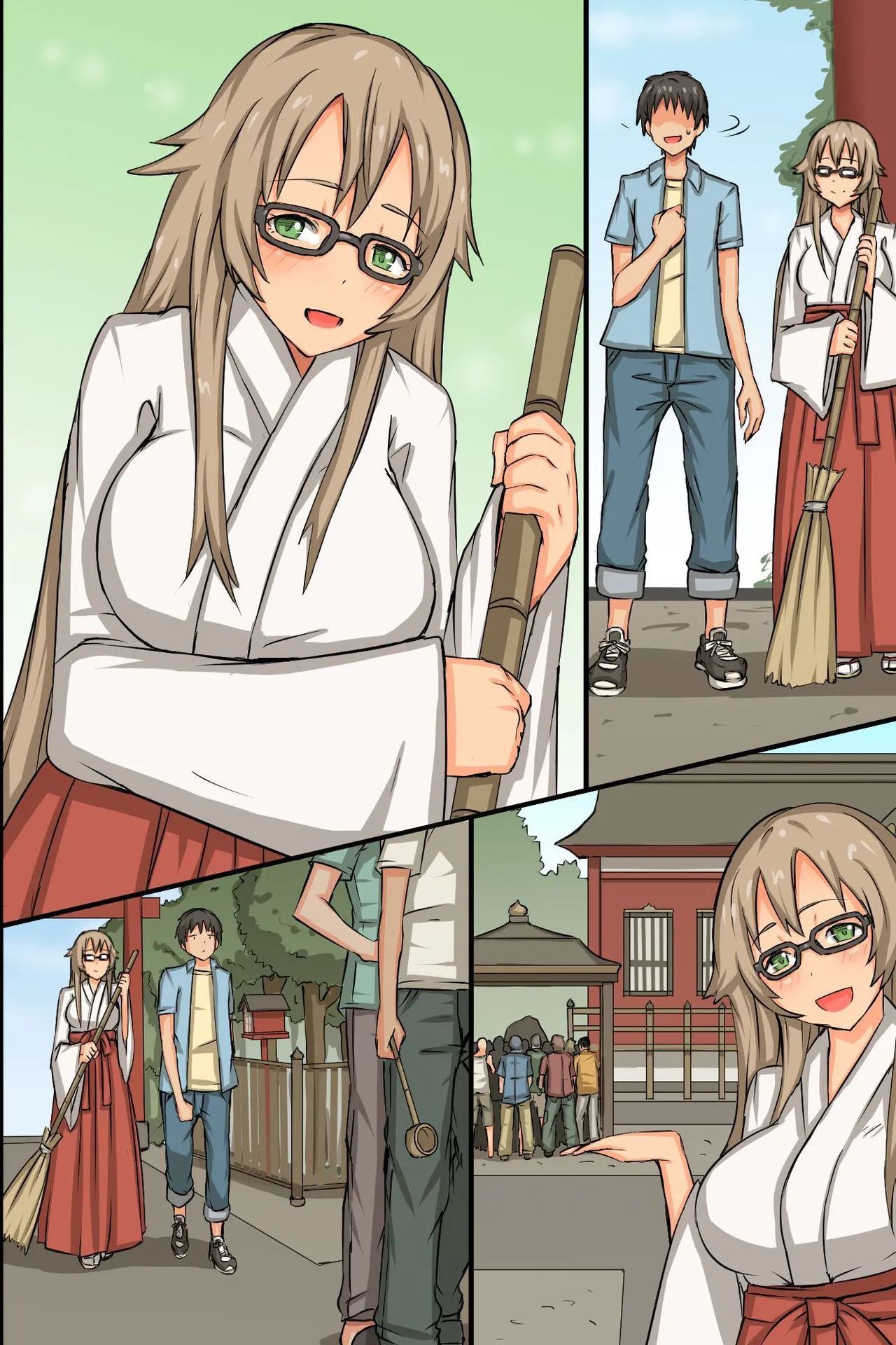 [MC (ロゼ)] 中出し祈願!ハーレム神社～えっちな巫女さんと参拝でイクっ!～ numero di immagine  58