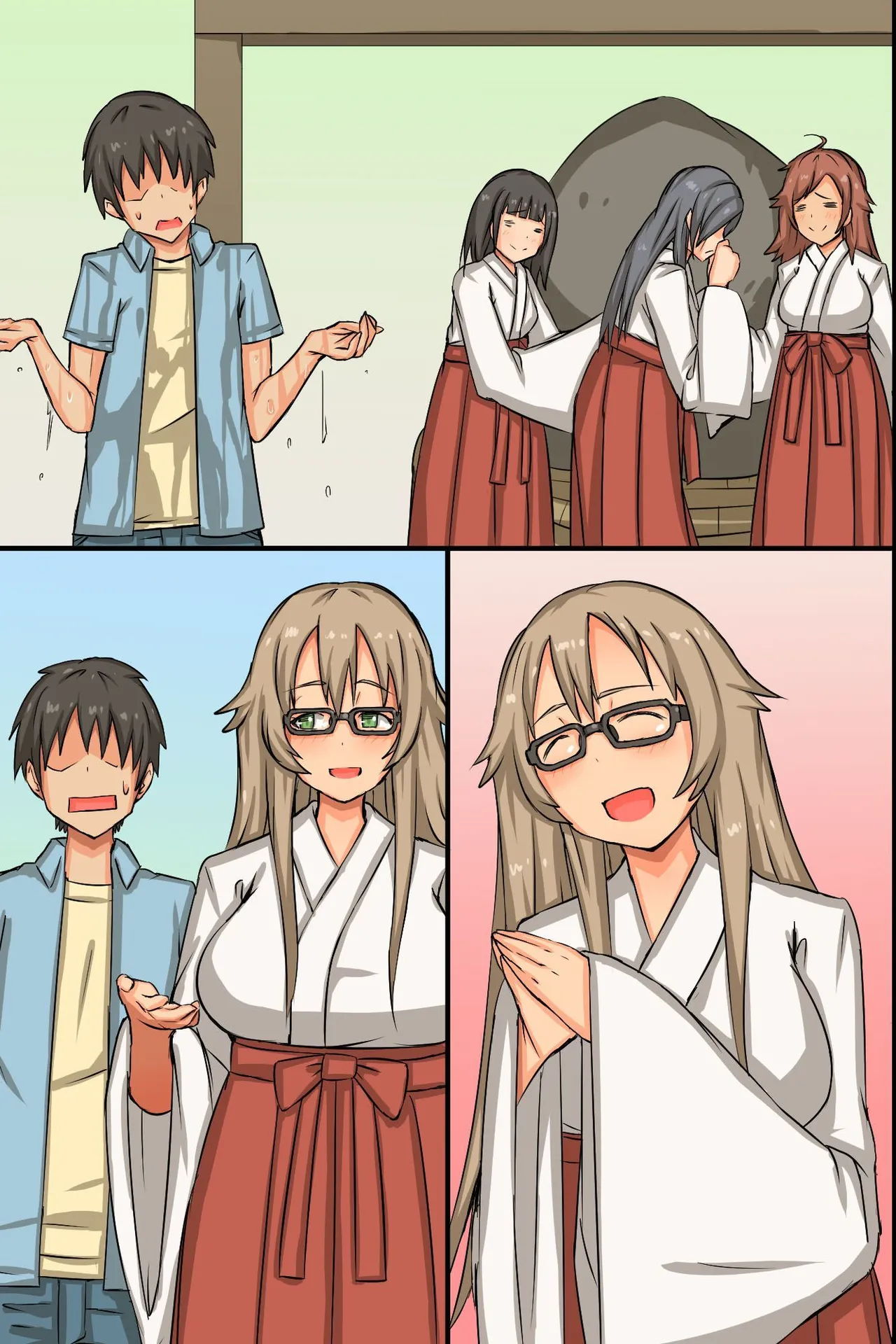 [MC (ロゼ)] 中出し祈願!ハーレム神社～えっちな巫女さんと参拝でイクっ!～ numero di immagine  65