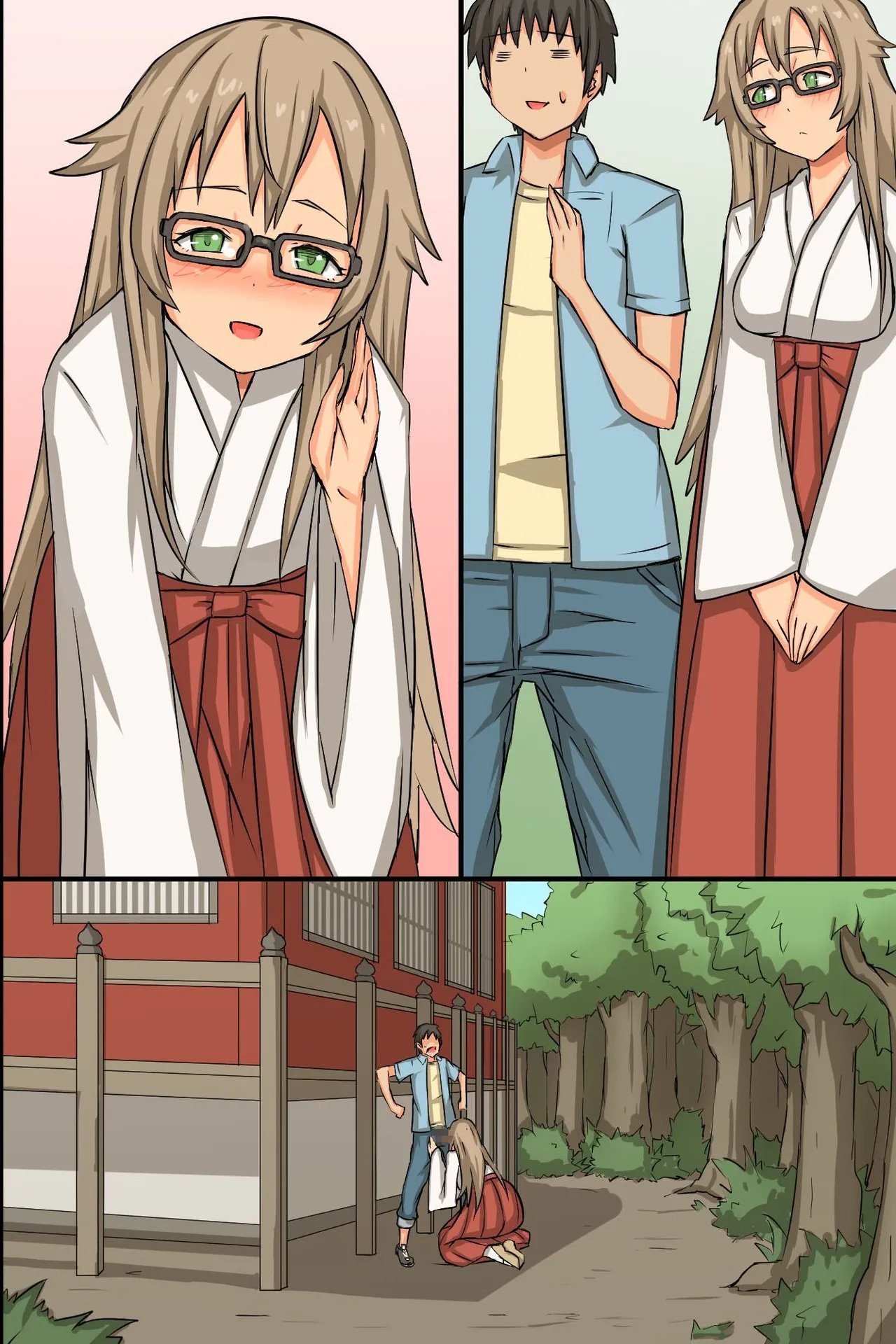 [MC (ロゼ)] 中出し祈願!ハーレム神社～えっちな巫女さんと参拝でイクっ!～ numero di immagine  70