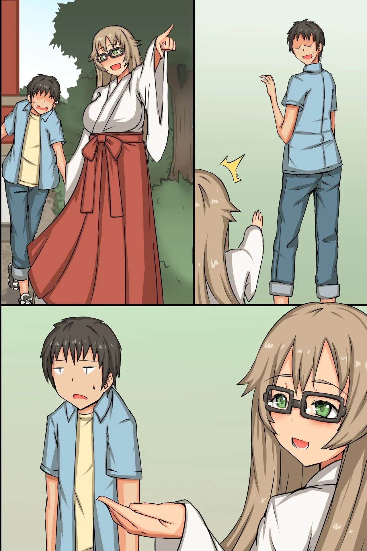 [MC (ロゼ)] 中出し祈願!ハーレム神社～えっちな巫女さんと参拝でイクっ!～ numero di immagine  74