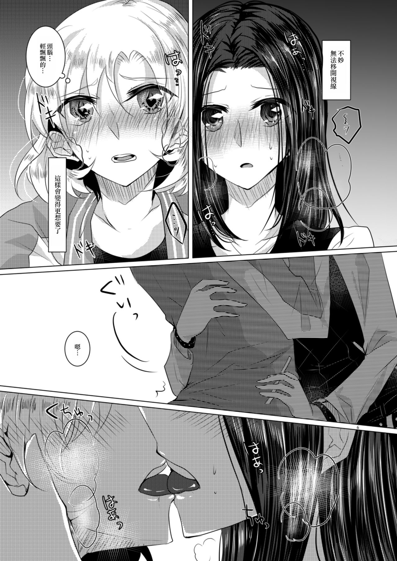 (BanG Dreamer's Party! 8th STAGE) [Thrylos (Suu)] Sayokyoku yori mo Yashashii Kiss o Shite | 比小夜曲更溫柔地親吻 (BanG Dream!) [Chinese] [EZR個人漢化] 이미지 번호 6