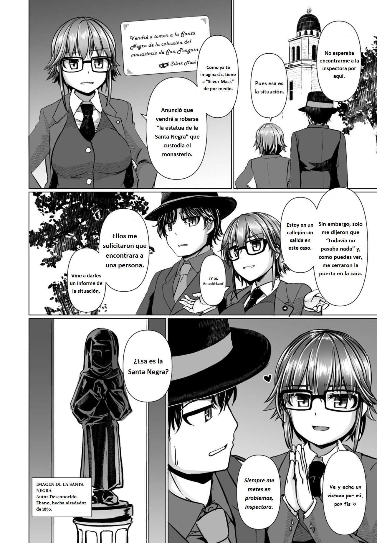 [Tokihama Jiro] La hermosa ladrona fantasma ama al gran detective Cap.2 (COMIC Penguin Club 2024-06) [Spanish] [Digital] numero di immagine  6