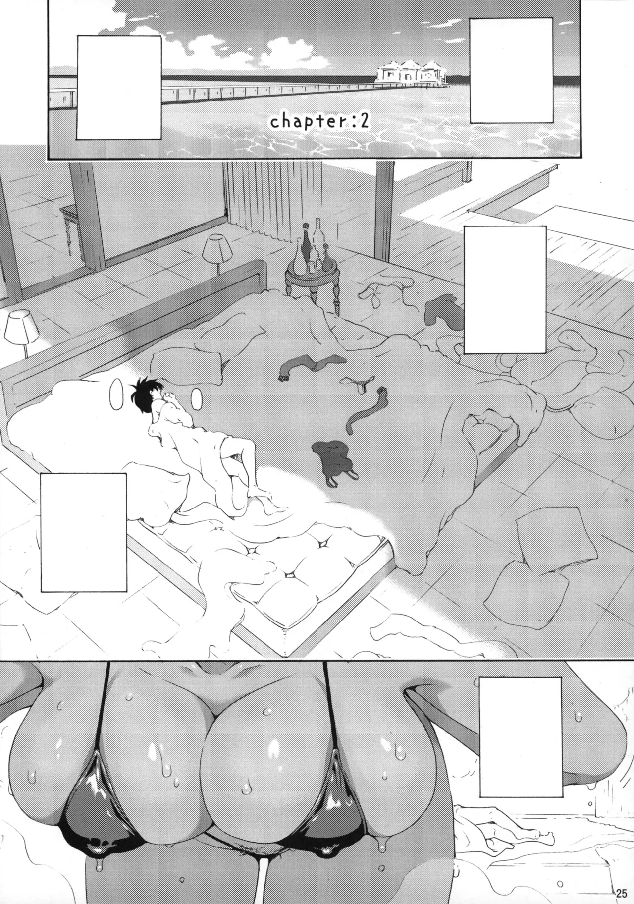 (C88) [Amazake Hatosyo-ten (Yoshu Ohepe)] Ikumi-chan Niku Niku 4 to 5 (Shokugeki no Soma) [Textless] numero di immagine  24