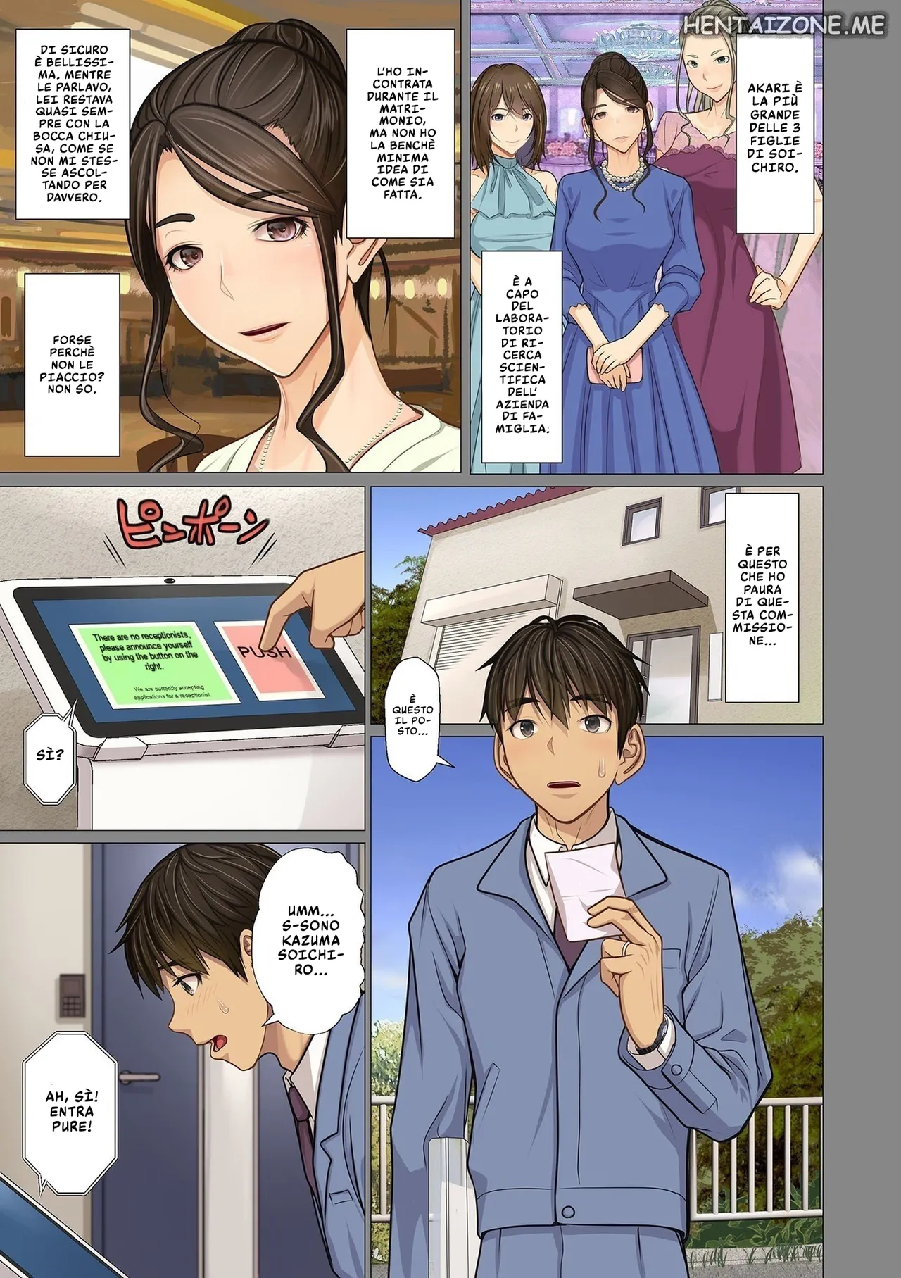 [Emori Uki] Fugou Ichizoku no Muko ~ Tsuma Igai Zenin Ore no Onna | Un matrimonio con una famiglia per bene Ch.1-4  [Italian] image number 57