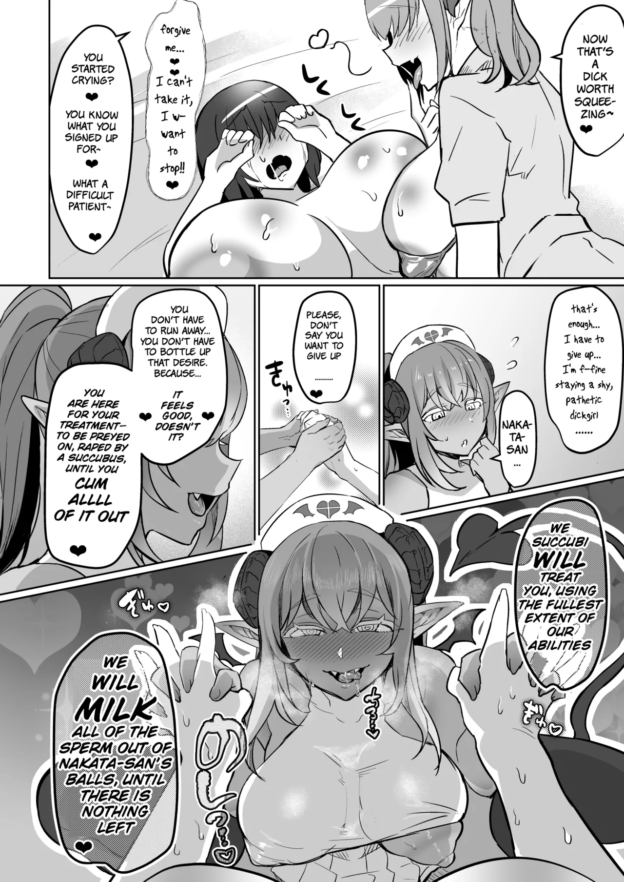 [Aburanabeshiki (puru)] Futanari Chiryou Succubus Clinic [Digital] [English] [Decensored] numero di immagine  36