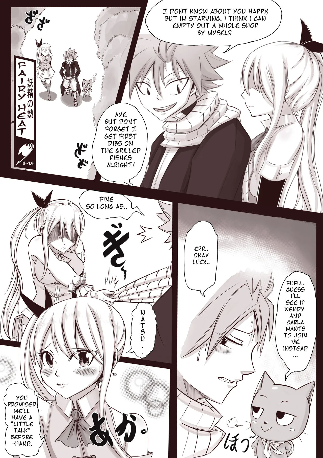 [Joshdinobarney] Fairy Heat 1 Doujin + Bonus (Fairy Tail) [English] 이미지 번호 2