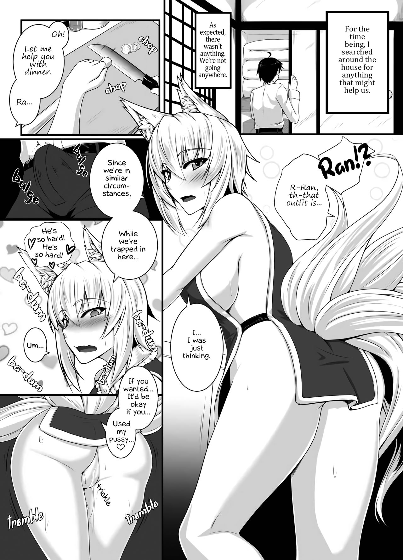 [Kuroshiro Desire (Akitsuki Karasu)] Hatsujouki no Ran-sama to Sugosu Mikkakan | Spending 3 Days Alone With Ran, During Mating Season (Touhou Project) [English] [EHCOVE] [Decensored] [Digital] 11eme image