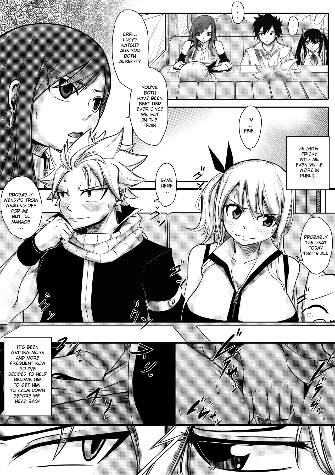[Joshdinobarney] Fairy Heat 2 Doujin (Fairy Tail) [English] [Uncensored] image number 3