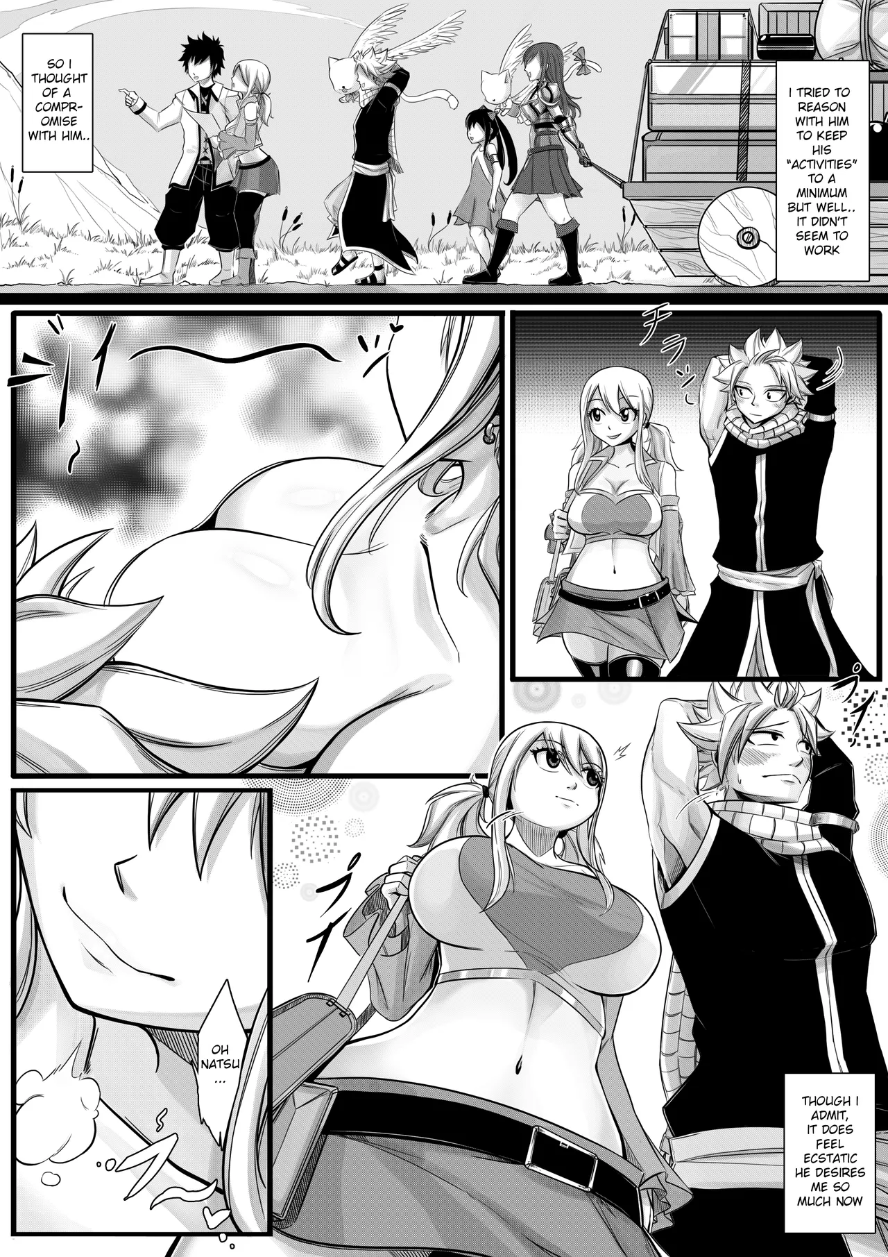 [Joshdinobarney] Fairy Heat 2 Doujin (Fairy Tail) [English] [Uncensored] image number 6