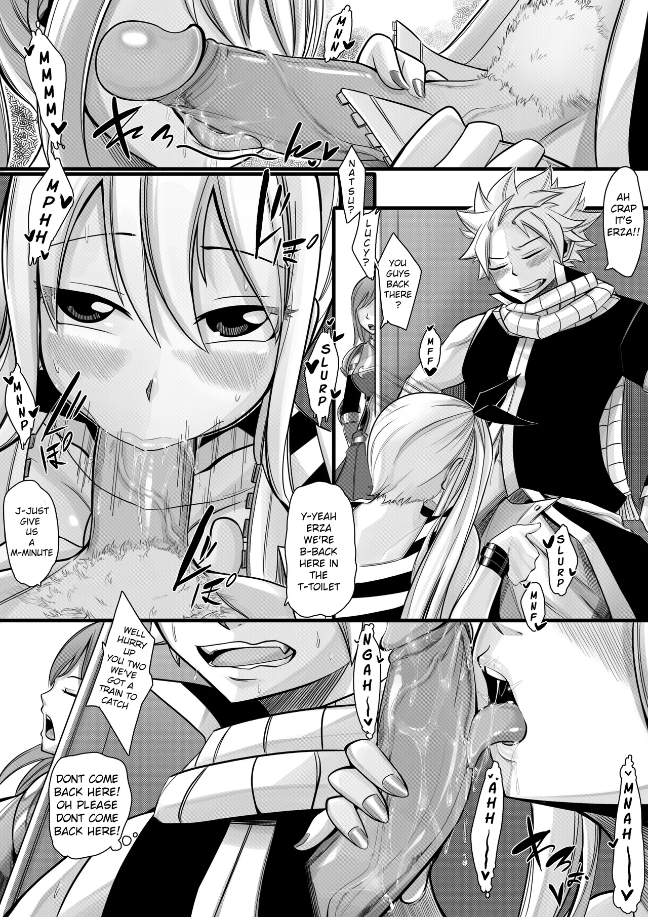 [Joshdinobarney] Fairy Heat 2 Doujin (Fairy Tail) [English] [Uncensored] image number 13