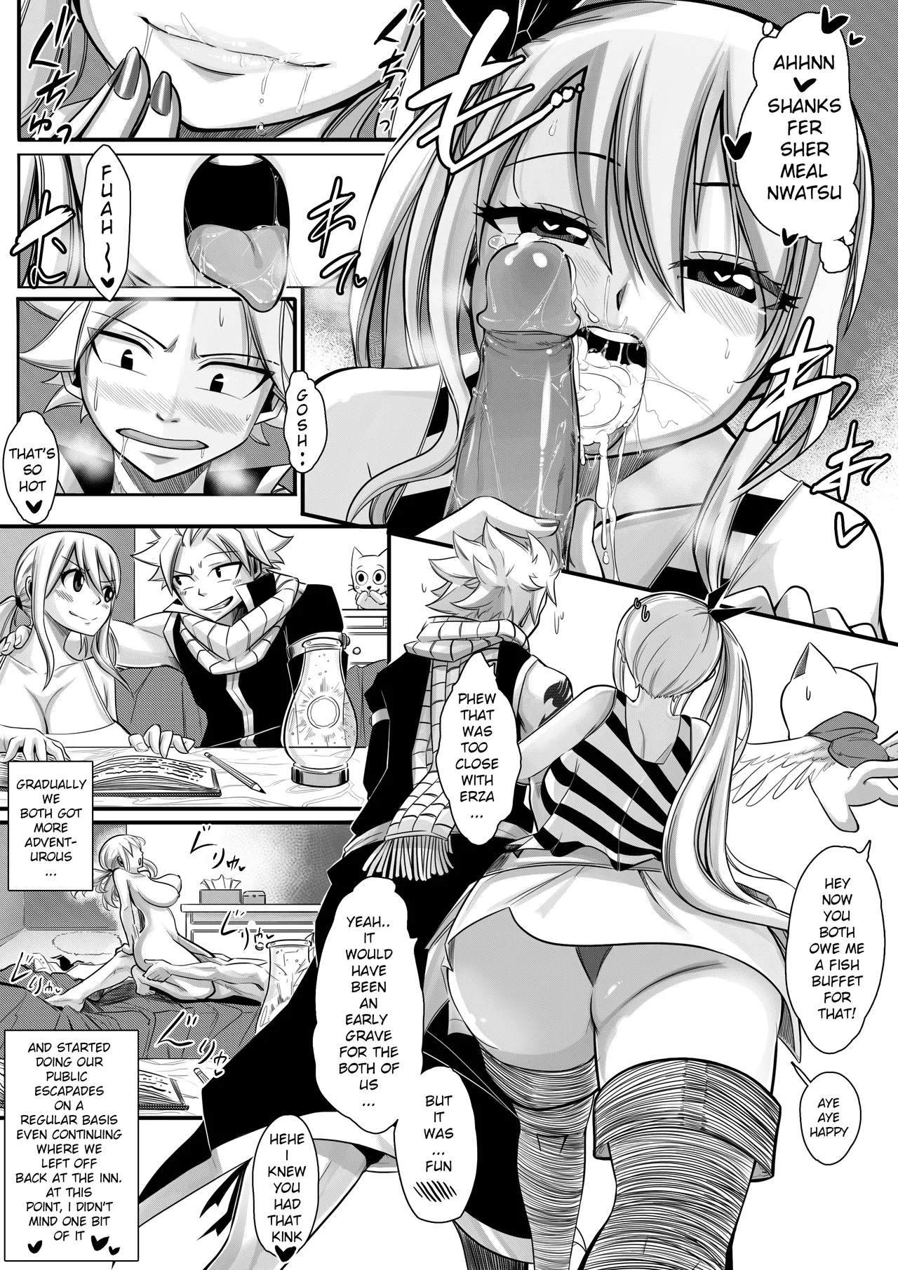 [Joshdinobarney] Fairy Heat 2 Doujin (Fairy Tail) [English] [Uncensored] image number 15