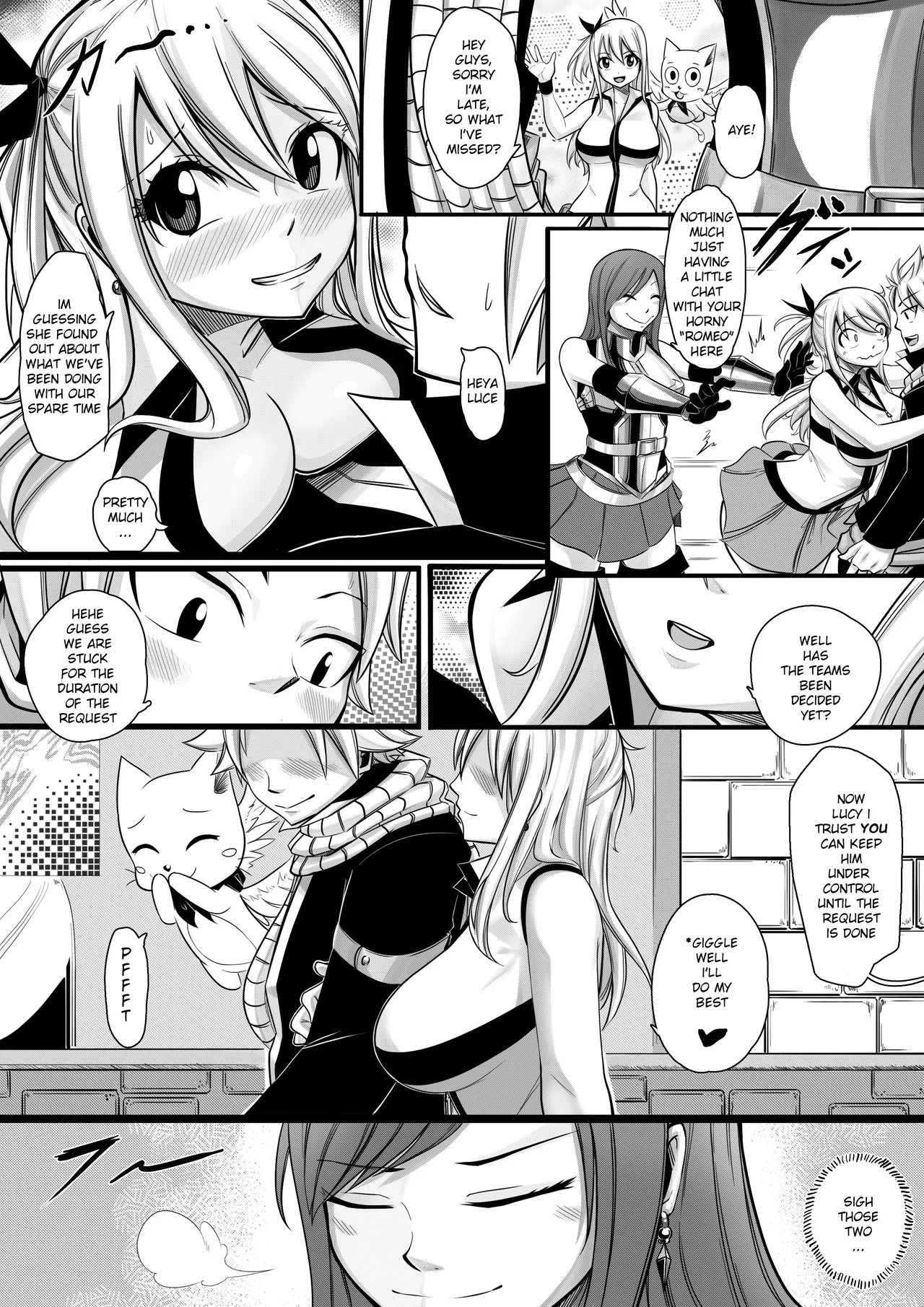 [Joshdinobarney] Fairy Heat 2 Doujin (Fairy Tail) [English] [Uncensored] image number 18