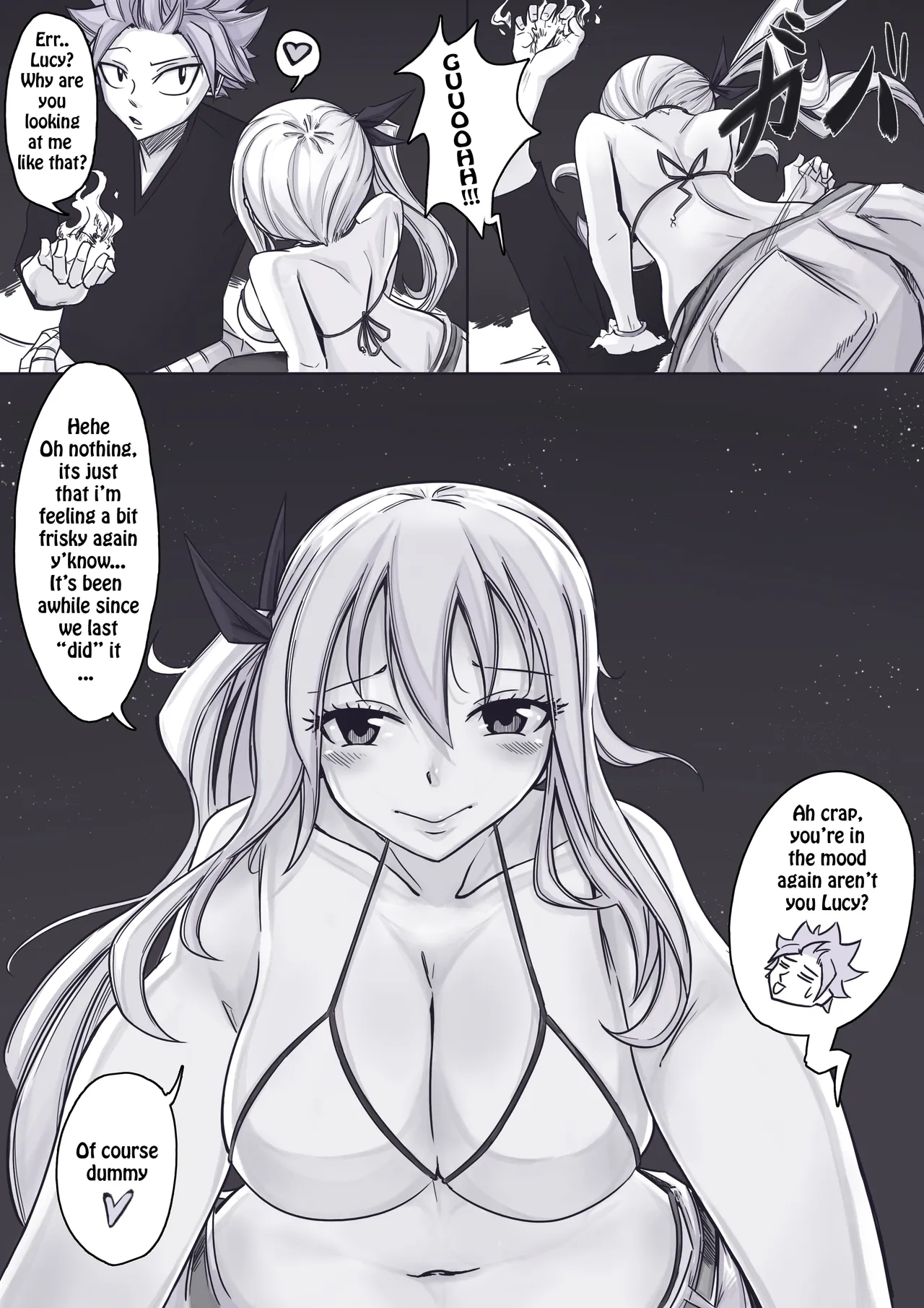[Joshdinobarney] Fairy Heat 2 Doujin (Fairy Tail) [English] [Uncensored] image number 32