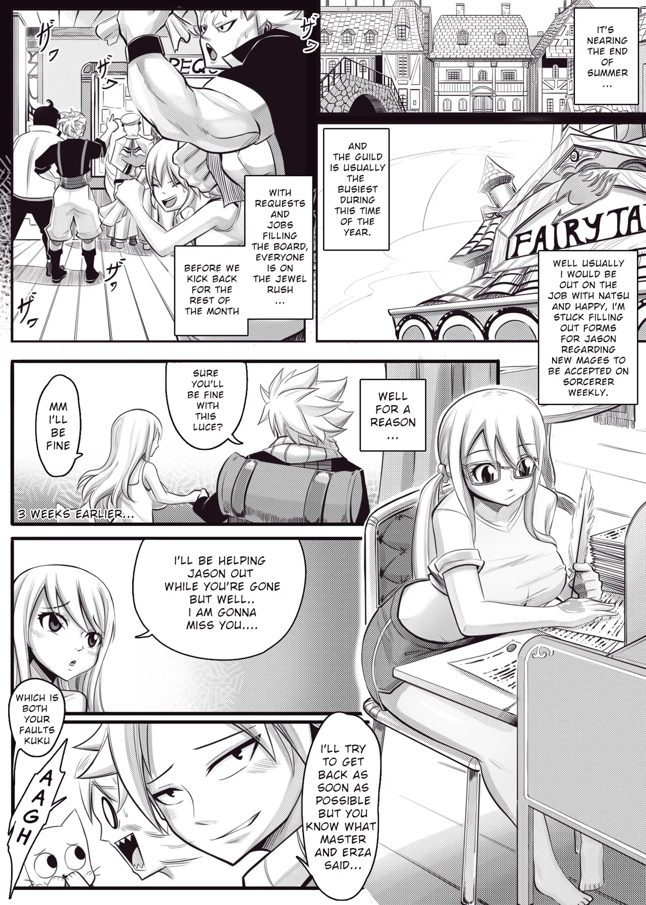 [Joshdinobarney] Fairy Heat 3 Doujin 01-31 (Fairy Tail) [English] [Uncensored] image number 2