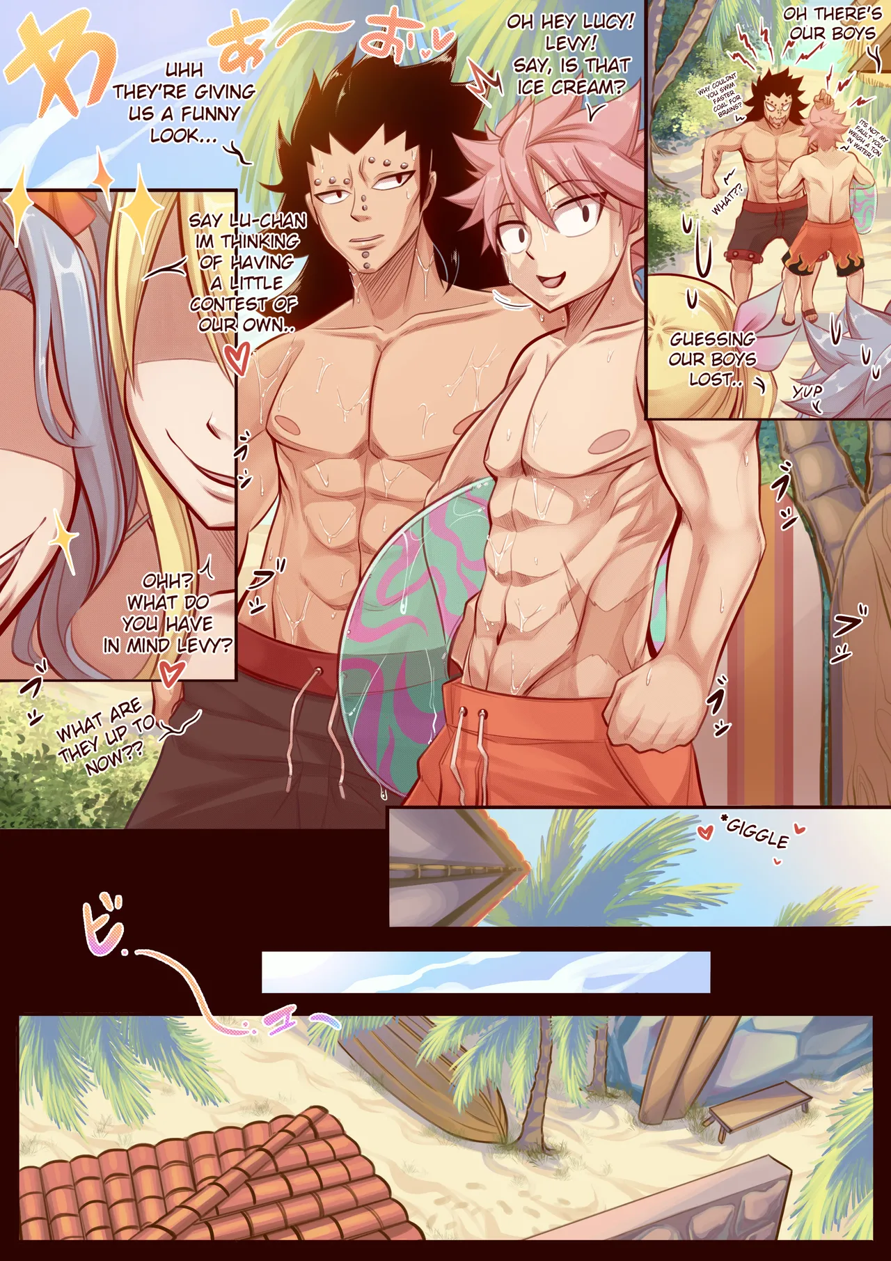 [Joshdinobarney] Summer Dragon Taming Doujin (Fairy Tail) [English] [Uncensored] 图片编号 3