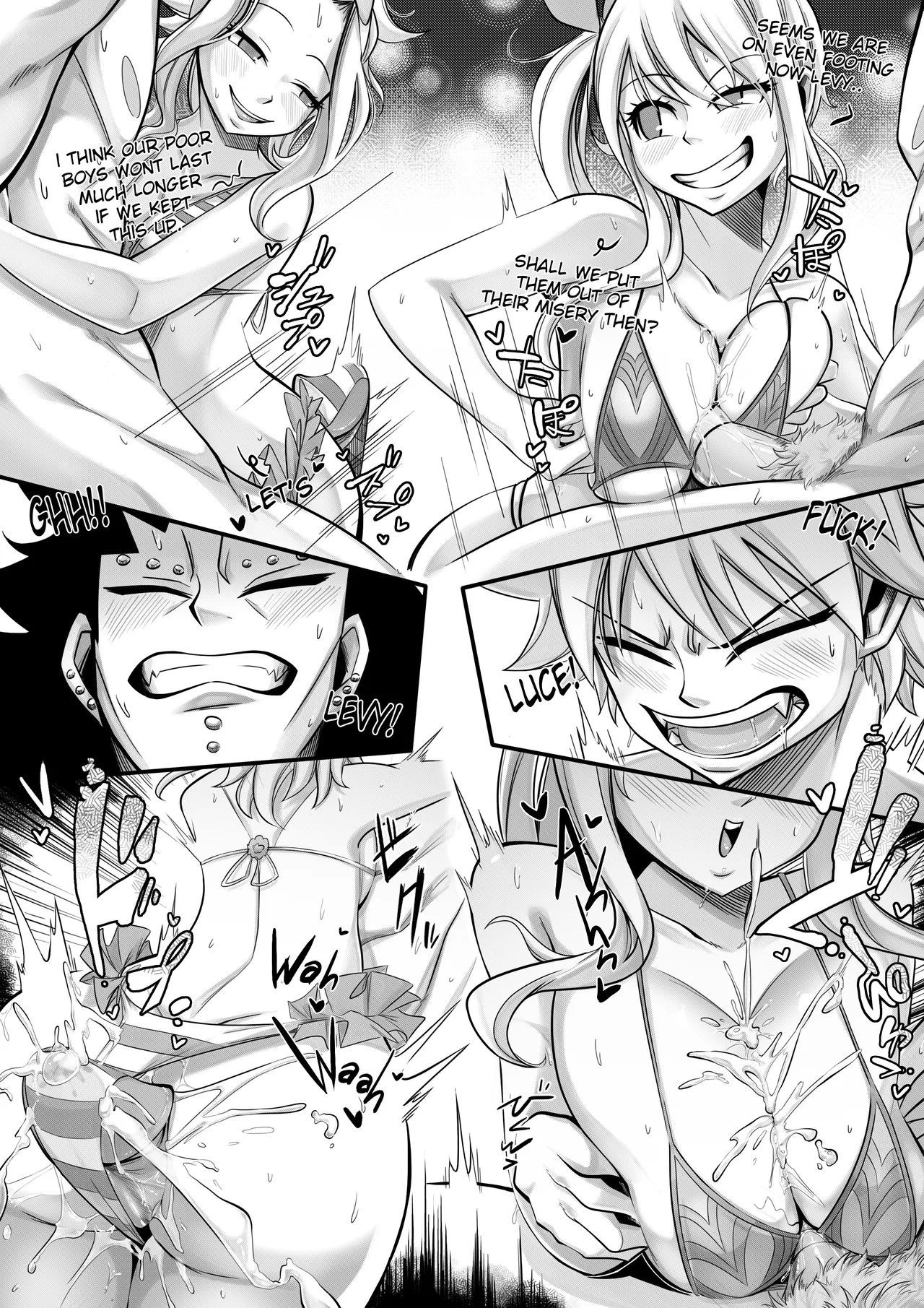 [Joshdinobarney] Summer Dragon Taming Doujin (Fairy Tail) [English] [Uncensored] 图片编号 12