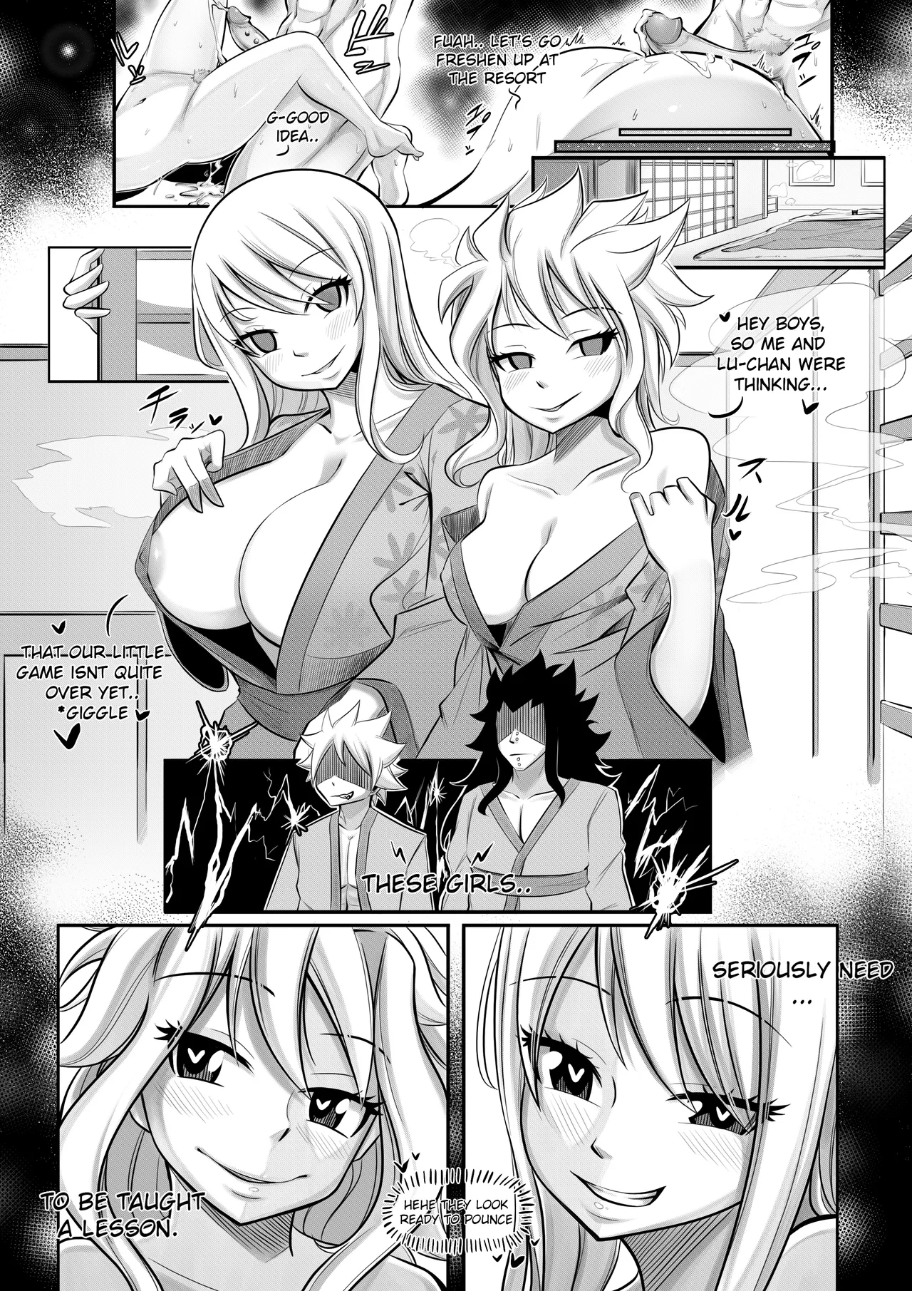 [Joshdinobarney] Summer Dragon Taming Doujin (Fairy Tail) [English] [Uncensored] 图片编号 18