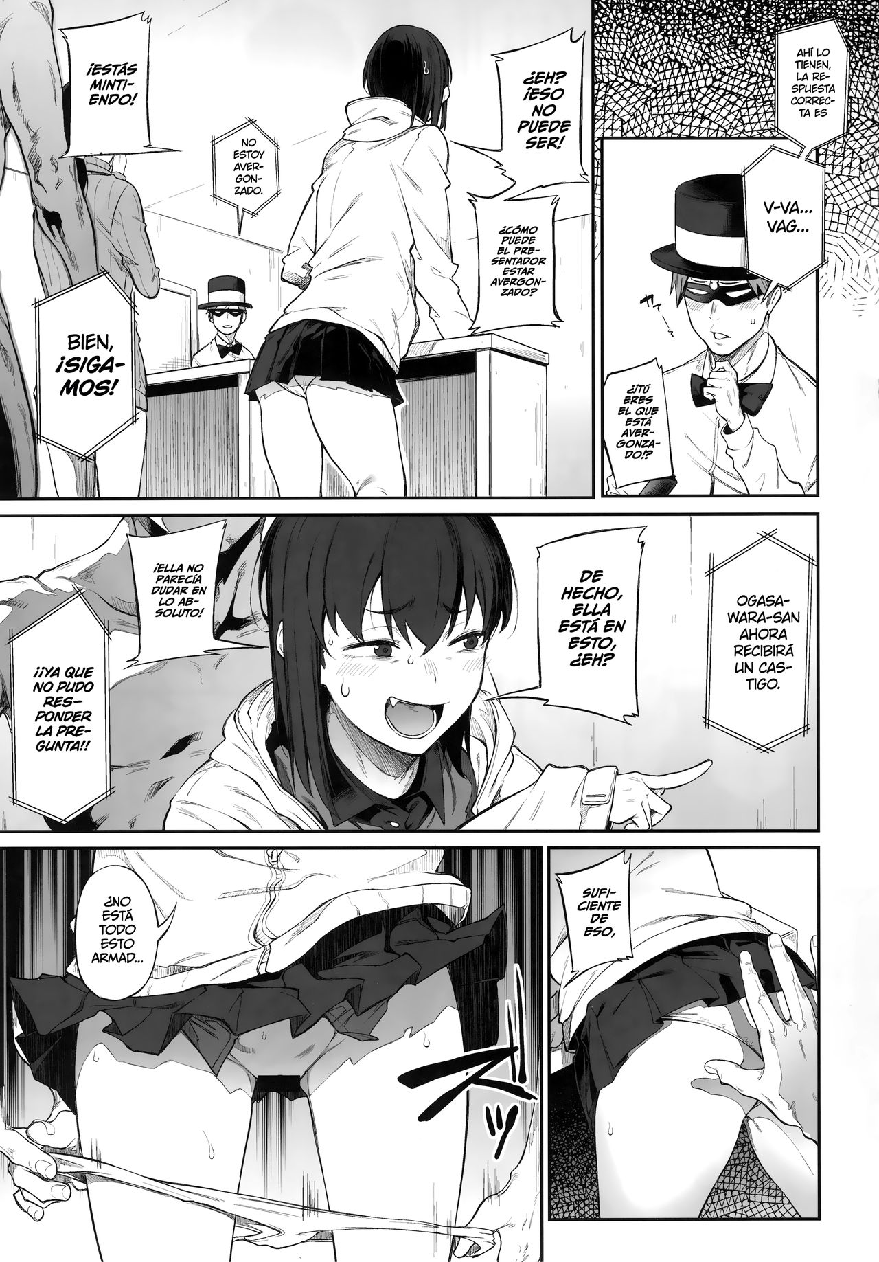 (C97) [Pikorin! (Spiritus Tarou)] Ero to Tsukkomi ~Ero Quiz Hen~ [Spanish] [EromegameTT y HentaIsLife Scans] 画像番号 10