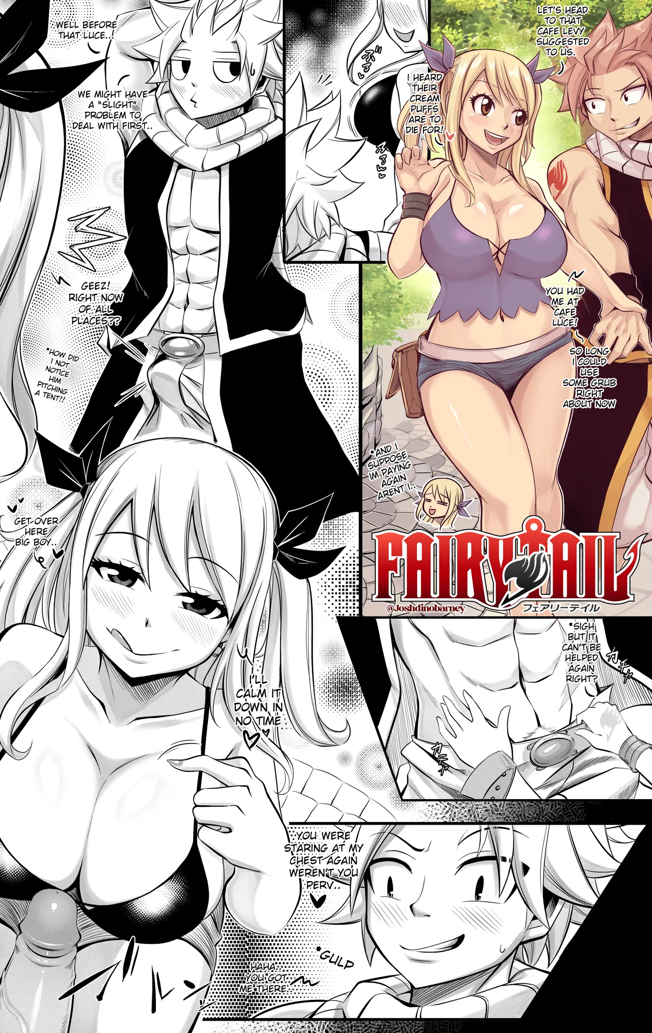 [Joshdinobarney] Public Escapade Remake (Fairy Tail) [English] [Uncensored] Bildnummer 1