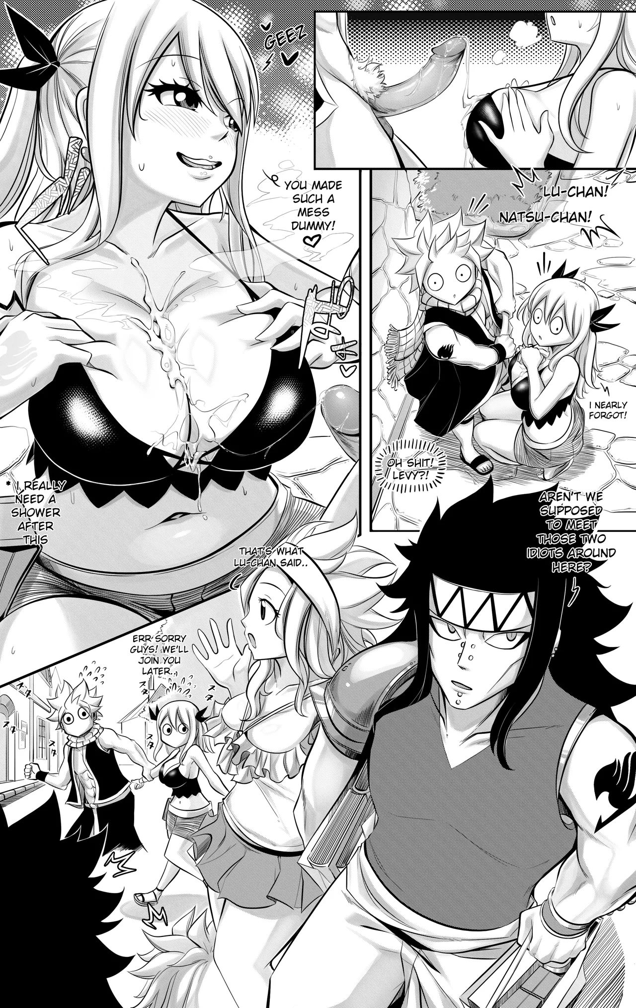 [Joshdinobarney] Public Escapade Remake (Fairy Tail) [English] [Uncensored] Bildnummer 4