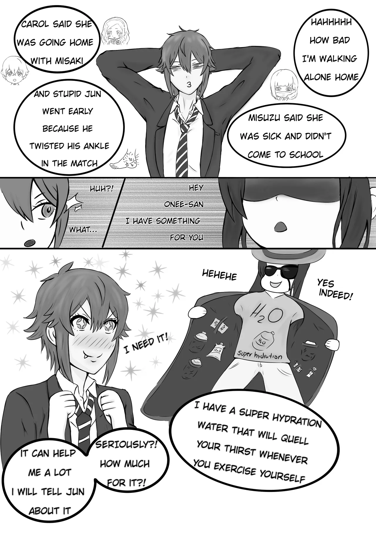 Tomo-chan is... gonna pop my cherry. First Part [UNCENSORED] [NyanshiKoki] 图片编号 2