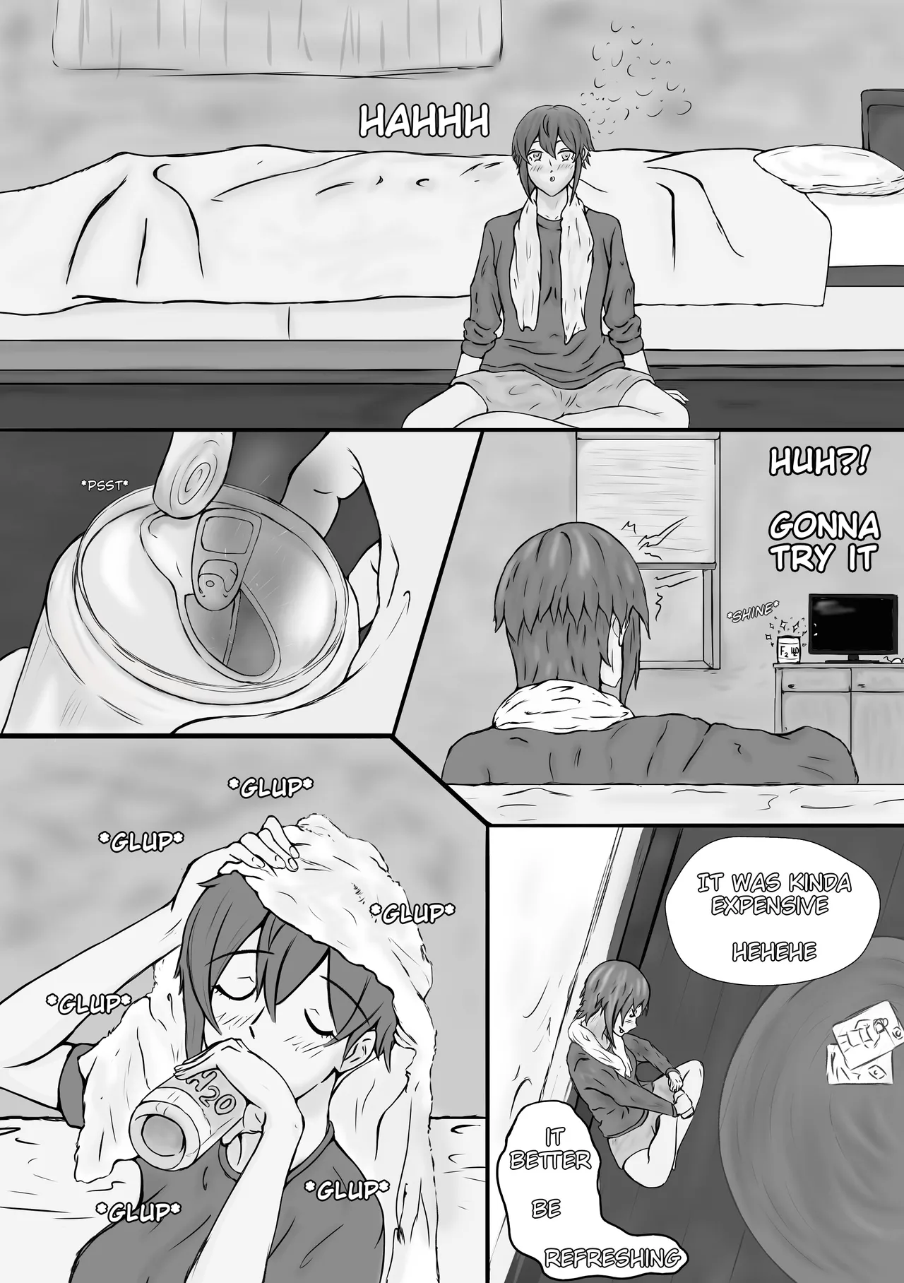 Tomo-chan is... gonna pop my cherry. First Part [UNCENSORED] [NyanshiKoki] 图片编号 3