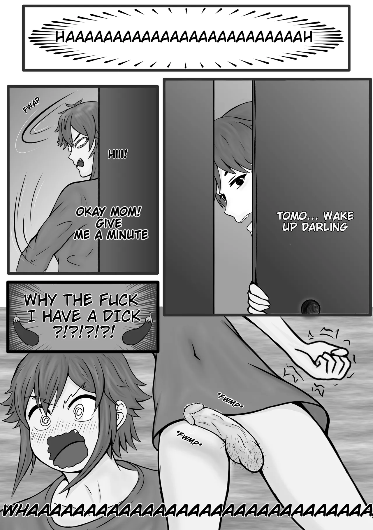 Tomo-chan is... gonna pop my cherry. First Part [UNCENSORED] [NyanshiKoki] 图片编号 6