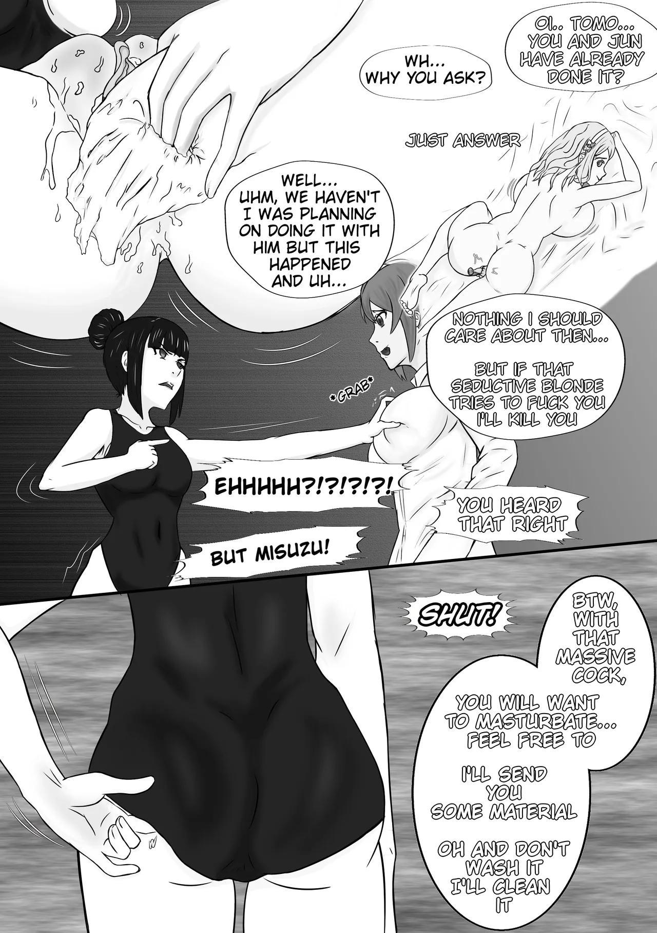 Tomo-chan is... gonna pop my cherry. First Part [UNCENSORED] [NyanshiKoki] 图片编号 19