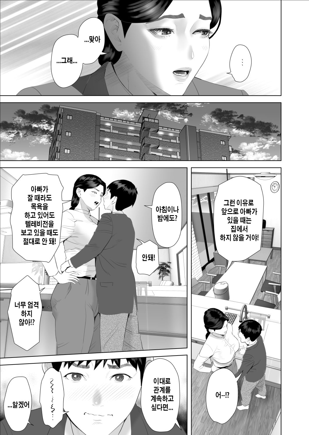 [Hy-dou (Hyji)] Boku ga Okaa-san to Konna Koto ni Nacchau Hanashi 9 Yagai Hen | 내가 엄마와 이런 일이 되어버린 이야기 9 야외편 [Korean] numero di immagine  11