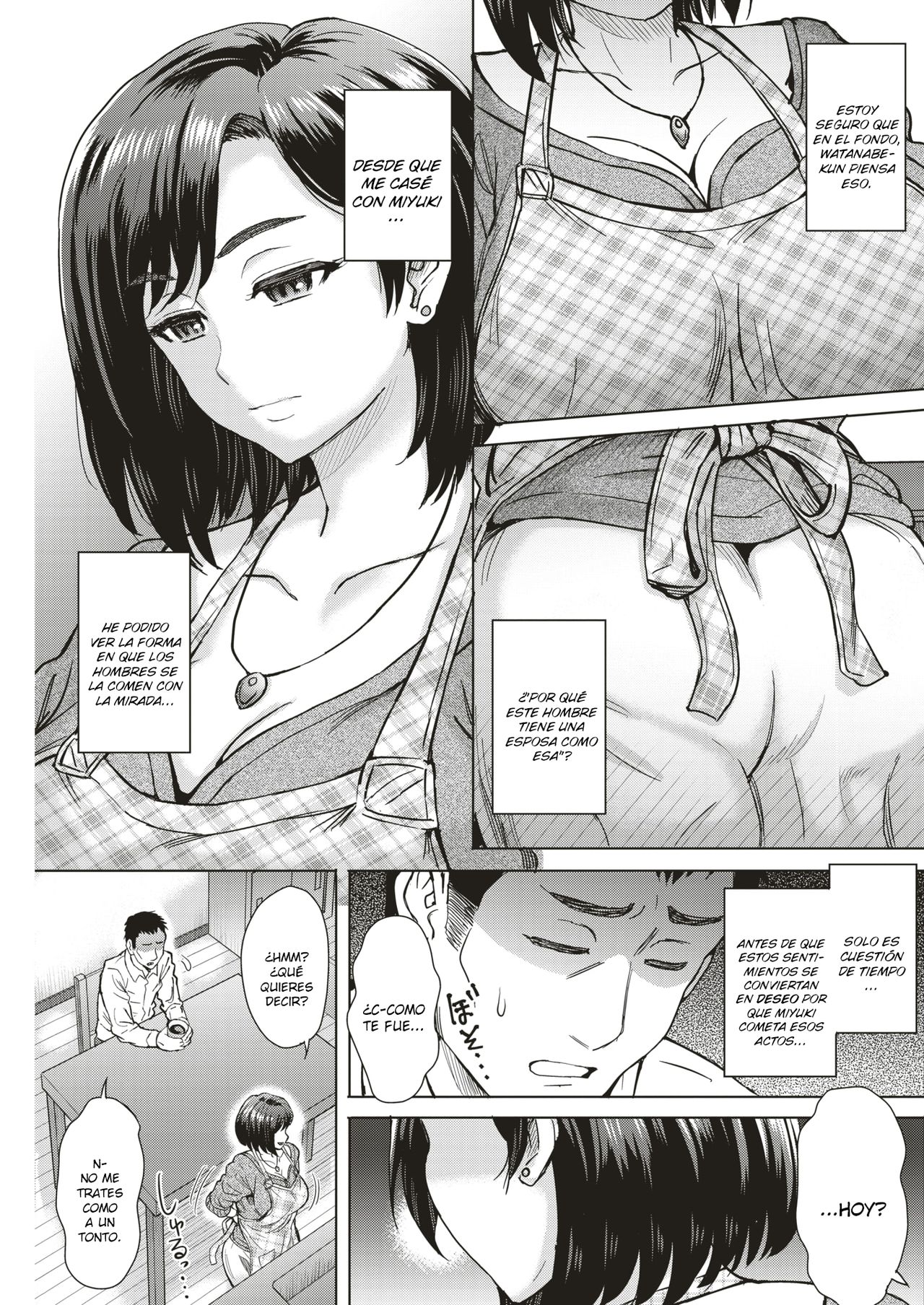 [Itou Eight] Mi increíble esposa (Comic Shitsurakuten 2018-05) [Spanish] [SketNatsu] [Digital] Bildnummer 3