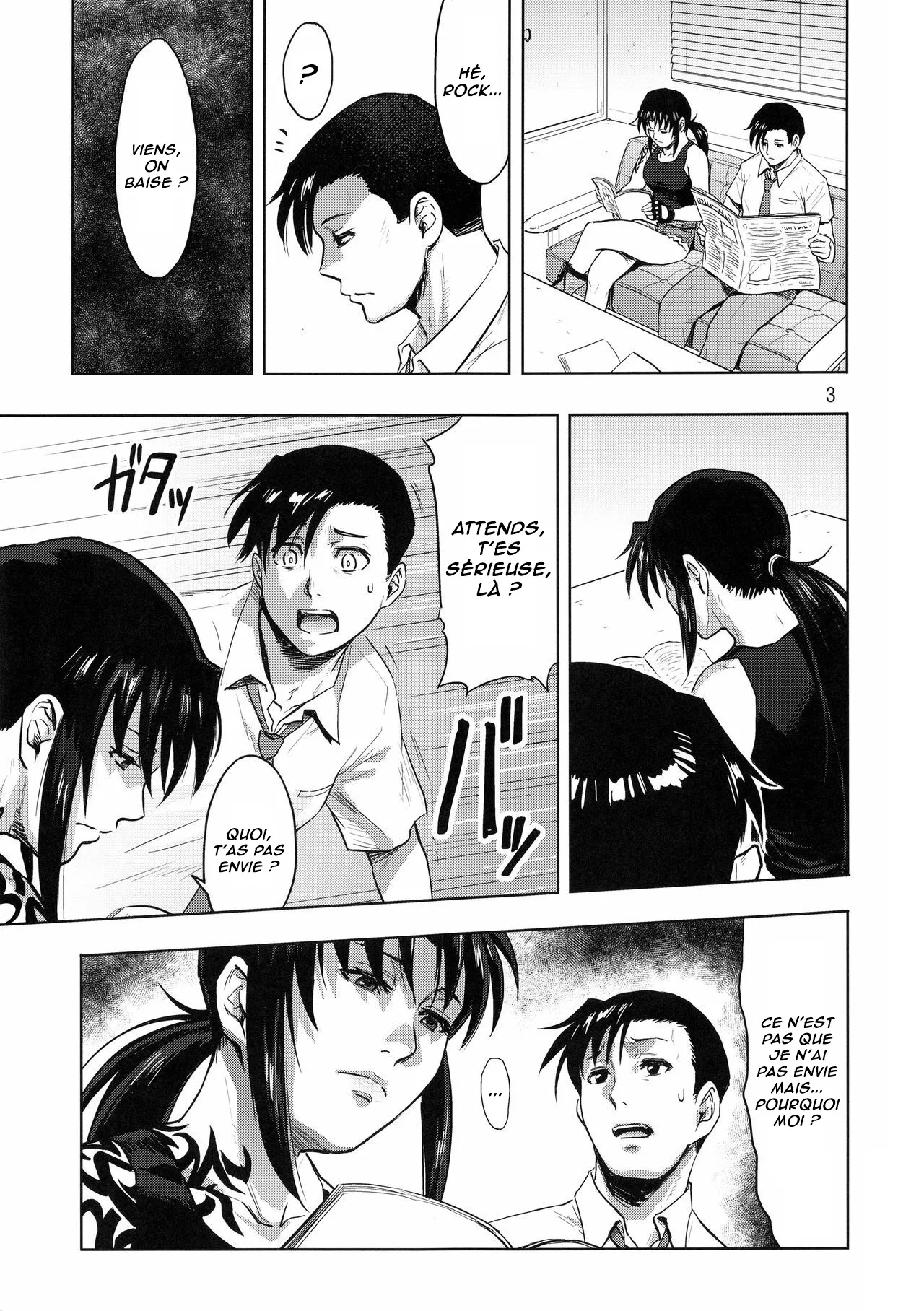 (C94) [AZASUKE WIND (AZASUKE)] Paraphilia (Black Lagoon) [French] [Lopxi] 图片编号 2