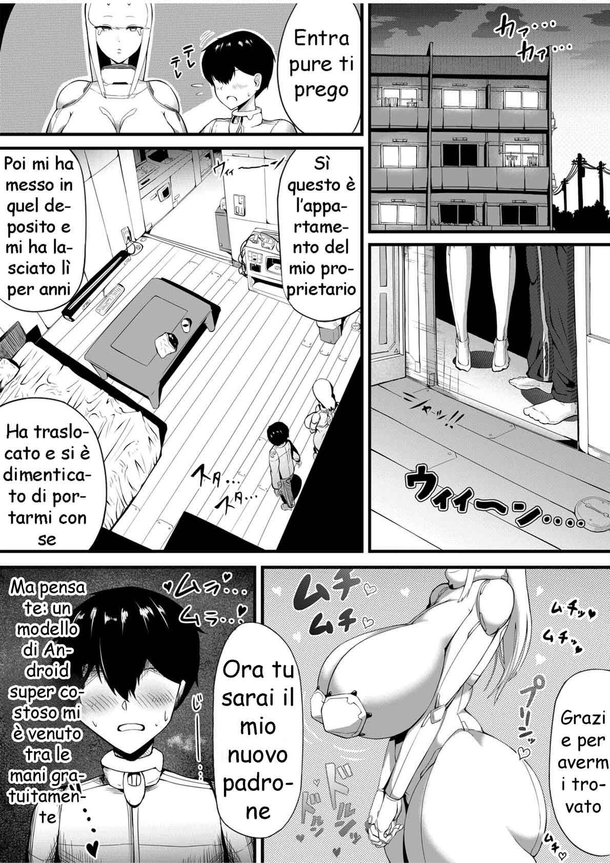 [Ai to Namida] Bakunyuu Android Onee-san ni Ingo Maso Seme Seishori sareru | Android Sofia [Italian] 이미지 번호 3