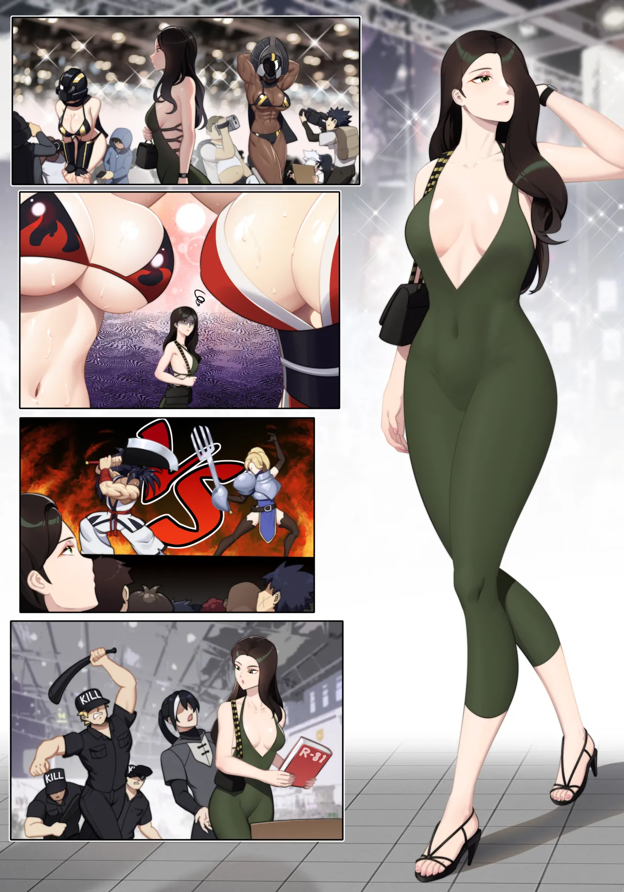 Girls, someone is working out in the gym again! 画像番号 7