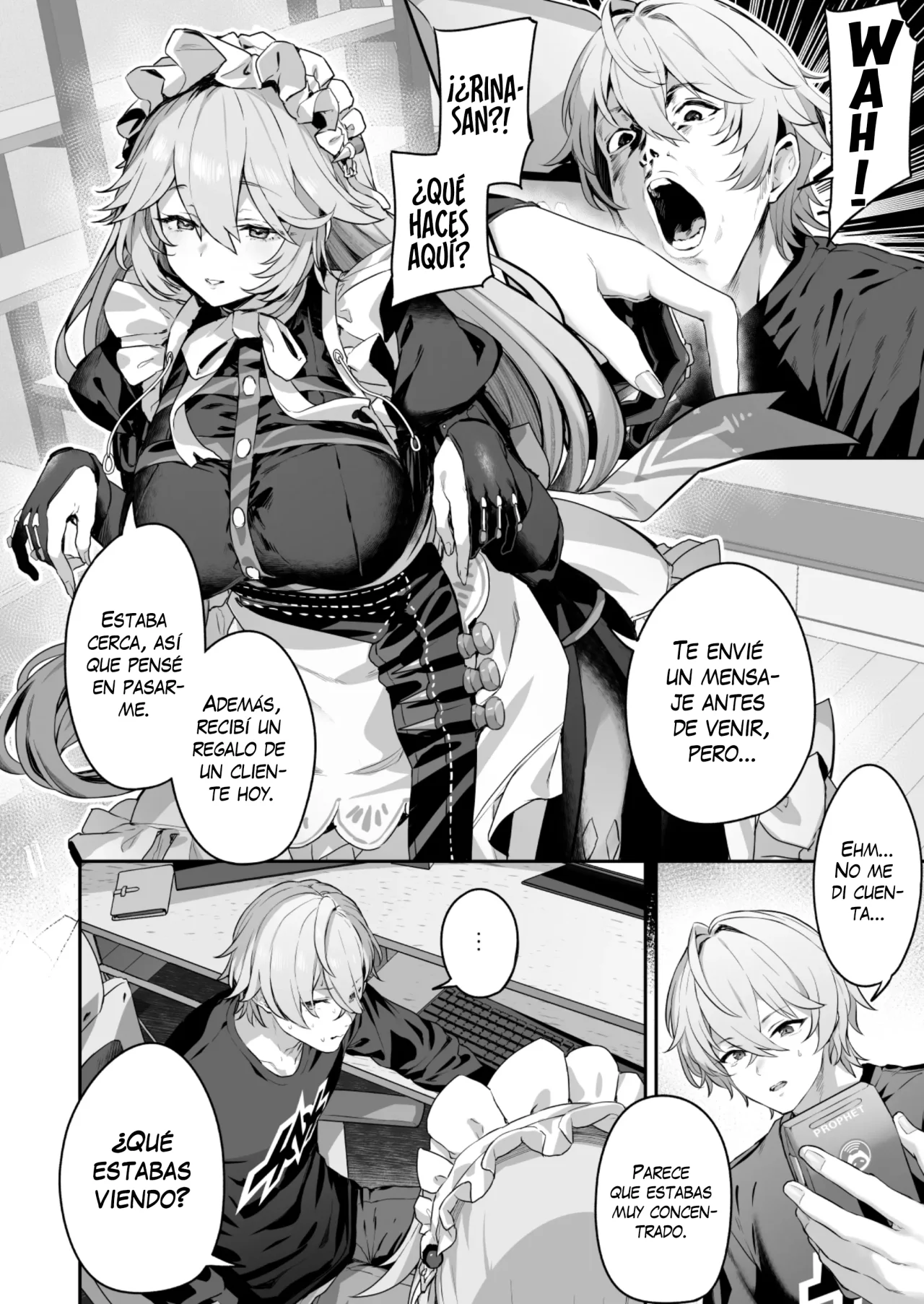 [Horumon Curry (Tobimura)] Maid-chou Rina no Tokubetsu Ura Service | Los Secretos y Especiales Servicios de la Jefa de Sirvientas Lina (Zenless Zone Zero) [Spanish] [Starfly Zero Scanlation] [Digital] 4eme image