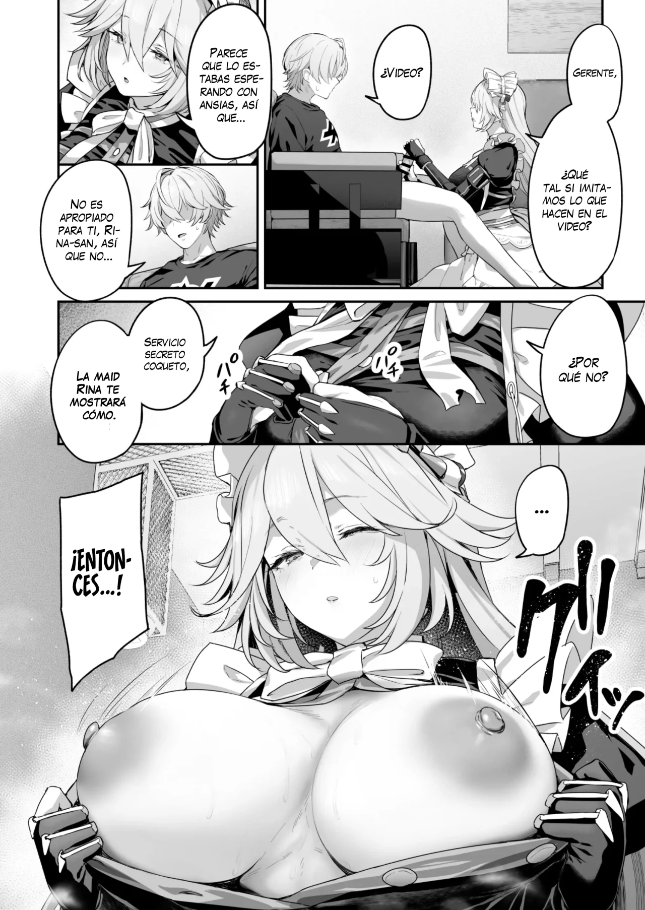 [Horumon Curry (Tobimura)] Maid-chou Rina no Tokubetsu Ura Service | Los Secretos y Especiales Servicios de la Jefa de Sirvientas Lina (Zenless Zone Zero) [Spanish] [Starfly Zero Scanlation] [Digital] 8eme image