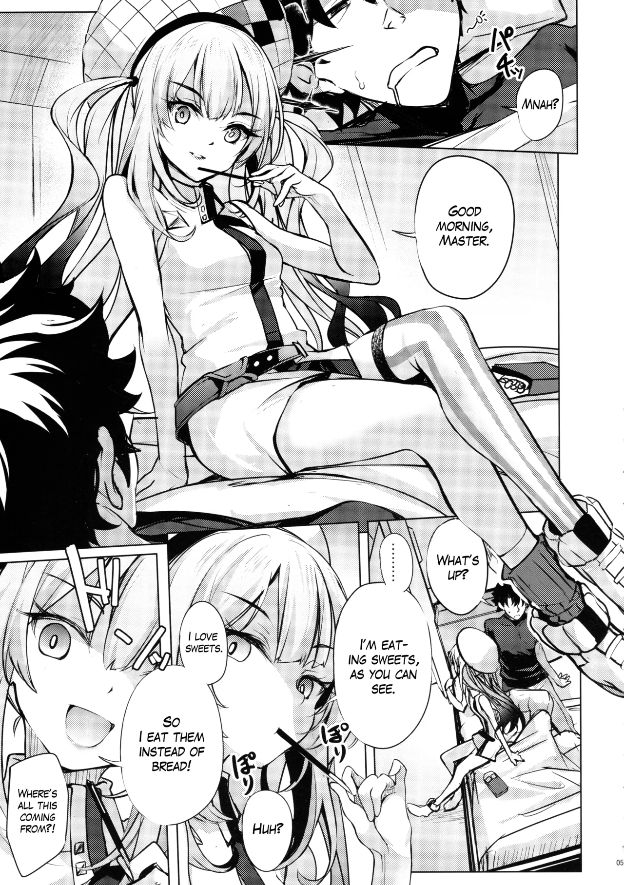 (C104) [Part K (Hitsujibane Shinobu)] Warui Ko Marie wa Guchiritai | Bad Girl Marie Wants to Grumble (Fate/Grand Order) [English] [The Blavatsky Project] 画像番号 4