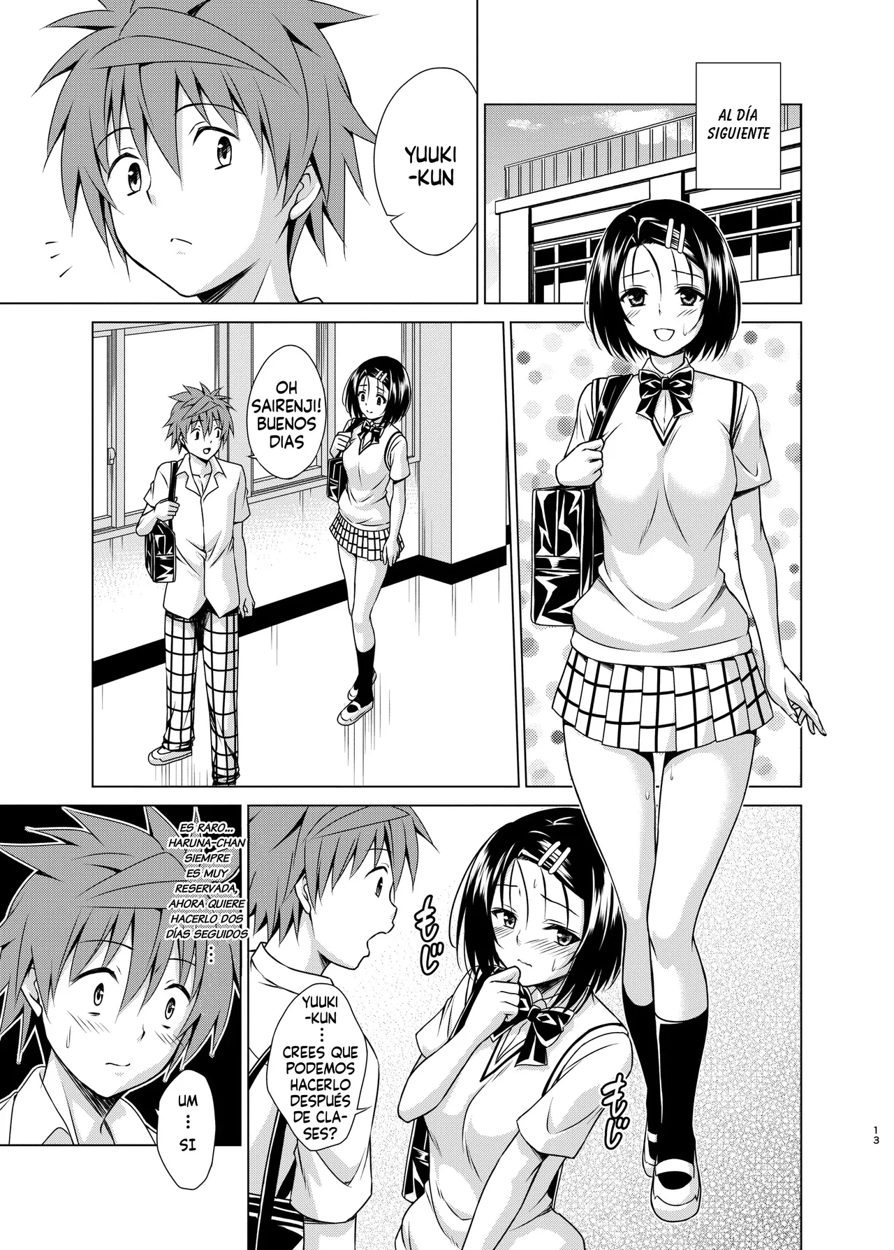 [TORA MACHINE (Kasukabe Taro)] Mezase! Rakuen Keikaku RX vol. 4 (To LOVE-Ru) [Spanish] [Harenchi no Fansub] [Digital] 이미지 번호 13