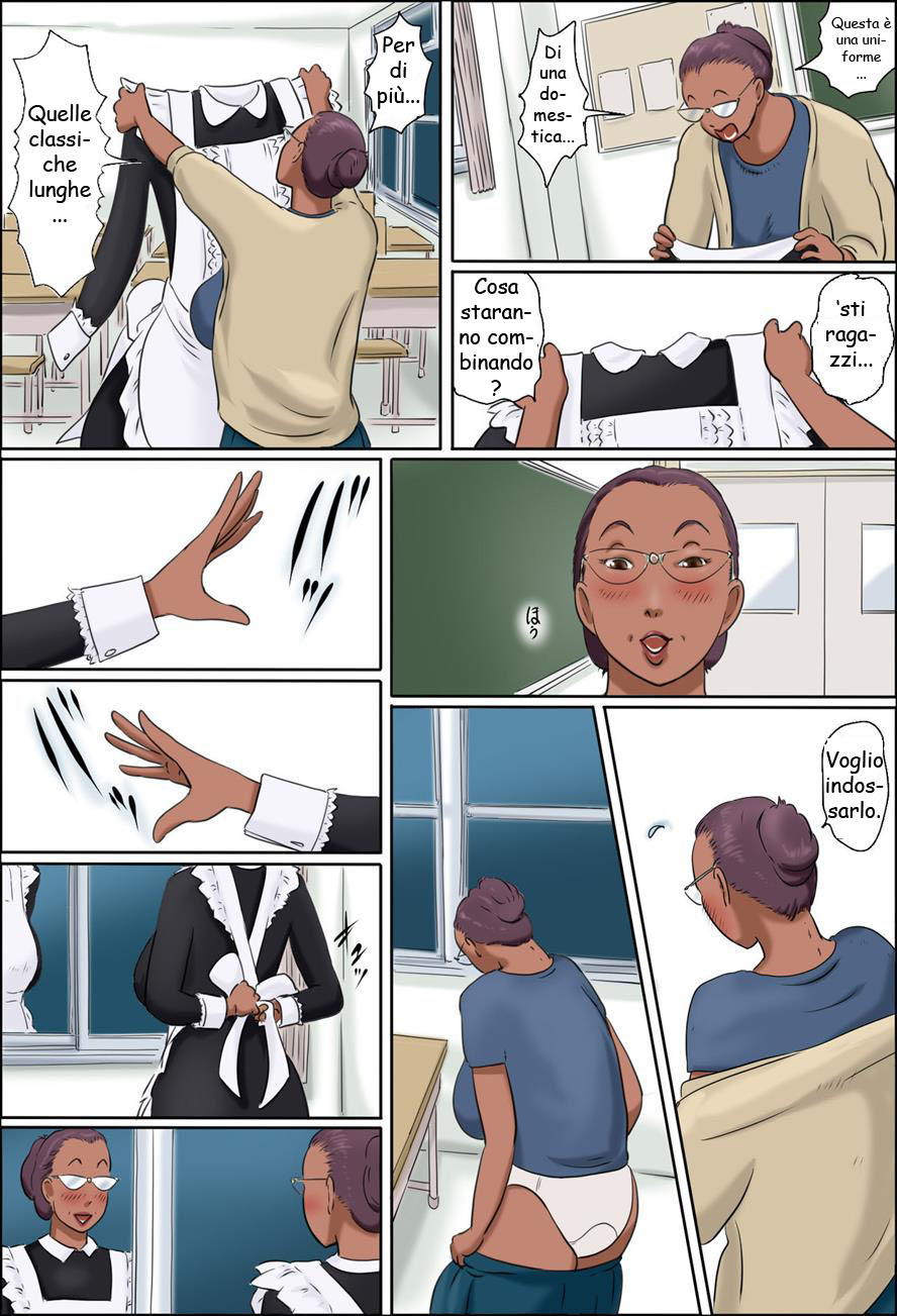 [Zenmai Kourogi] Sono Onna Kyoushi wa Cosplay to Doutei ga Suki |  Insegnante Ama i Cosplay e i Verginelli [Italian] изображение № 3