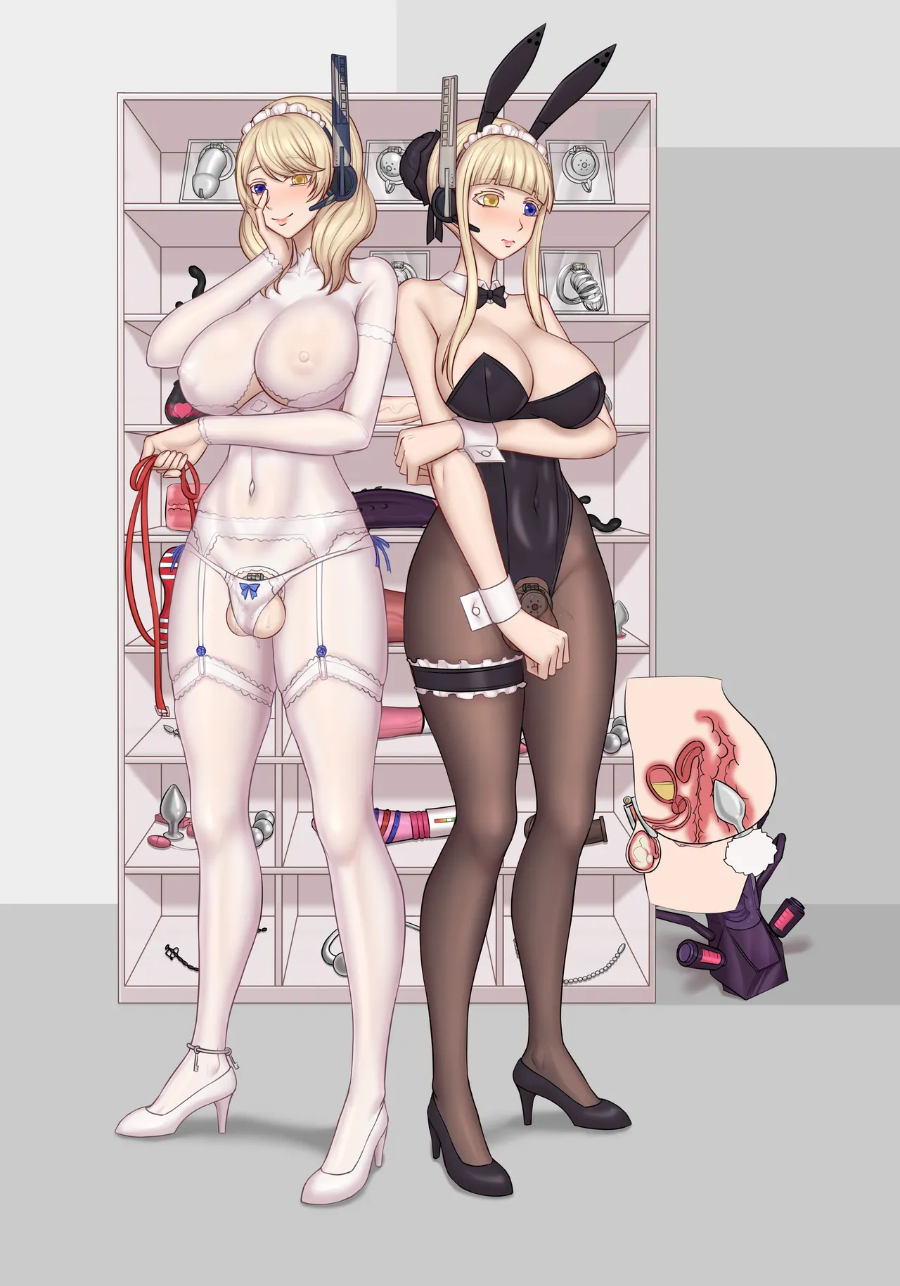 [一瓶烧着的鸡尾酒]女仆二人的剧照 이미지 번호 3