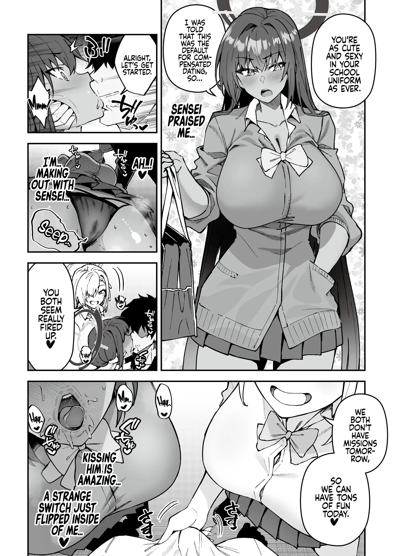 [Syunichi Kansuu (Syunichi)] Seito to Nakayoku Nareru Tatta Hitotsu no Houhou 2 | The Method for Getting along with your Students 2 (Blue Archive) [English] [Coffedrug] [Digital] image number 10
