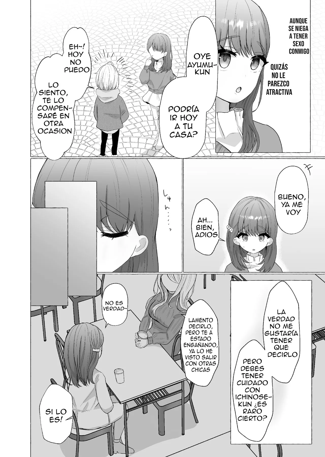 Mesu Ochi Seisai 〜 Uwaki Shita Kare o Mesu Ni Suru Made〜 [Delnero] [Spanish] 이미지 번호 3