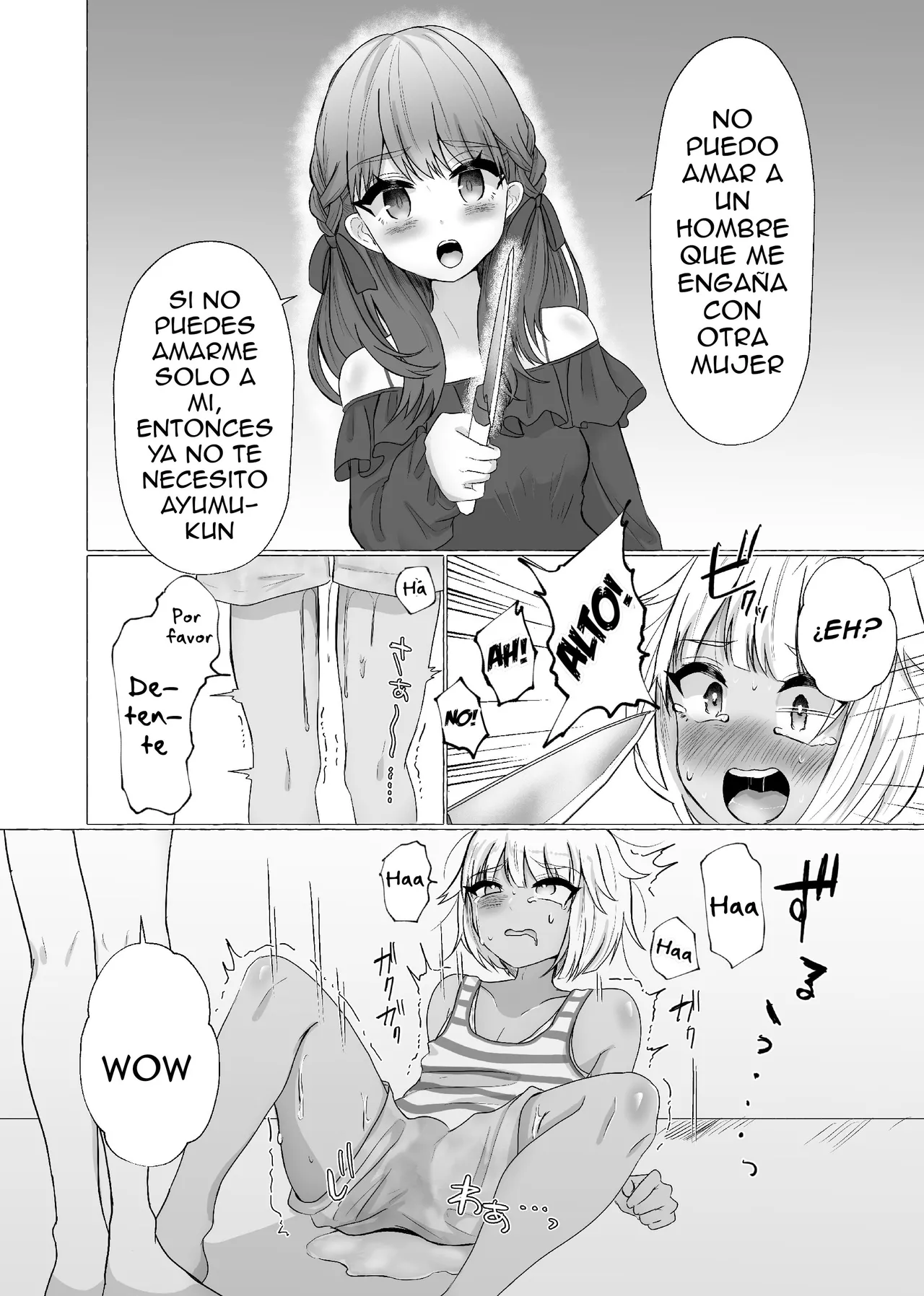 Mesu Ochi Seisai 〜 Uwaki Shita Kare o Mesu Ni Suru Made〜 [Delnero] [Spanish] 이미지 번호 9