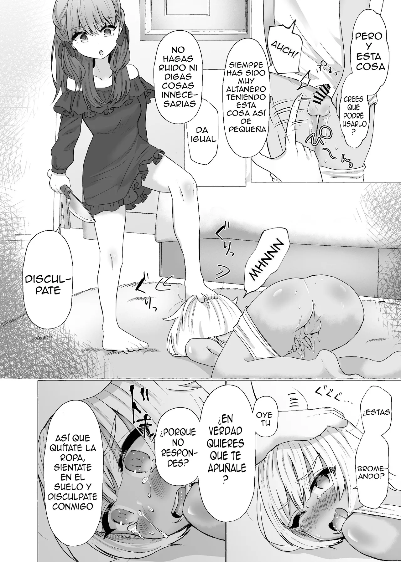 Mesu Ochi Seisai 〜 Uwaki Shita Kare o Mesu Ni Suru Made〜 [Delnero] [Spanish] 이미지 번호 11