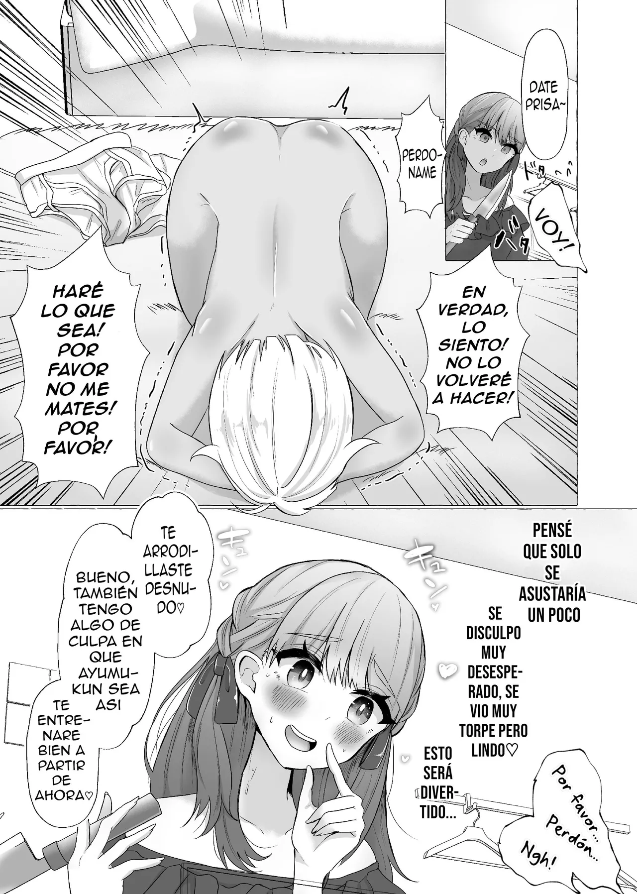 Mesu Ochi Seisai 〜 Uwaki Shita Kare o Mesu Ni Suru Made〜 [Delnero] [Spanish] 이미지 번호 12