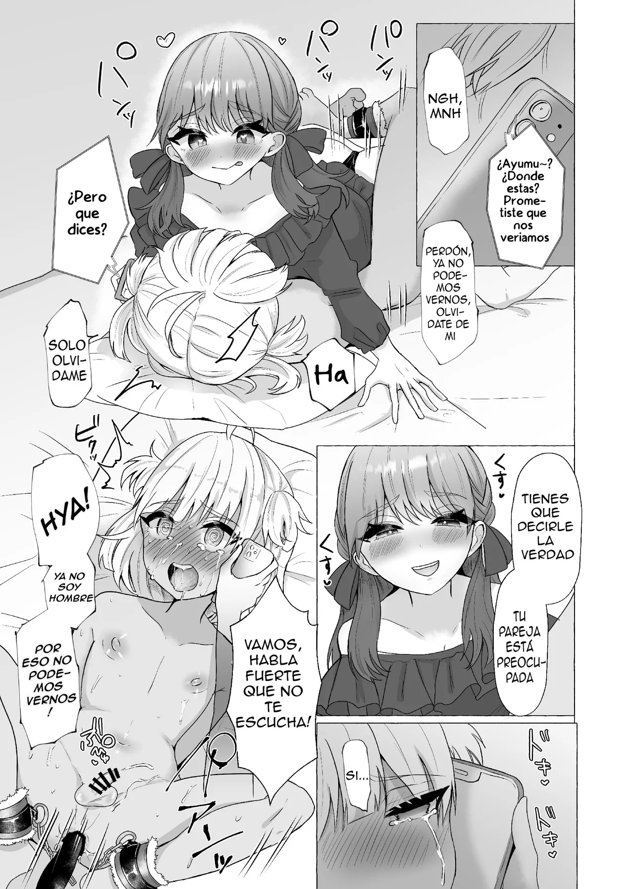 Mesu Ochi Seisai 〜 Uwaki Shita Kare o Mesu Ni Suru Made〜 [Delnero] [Spanish] 이미지 번호 18