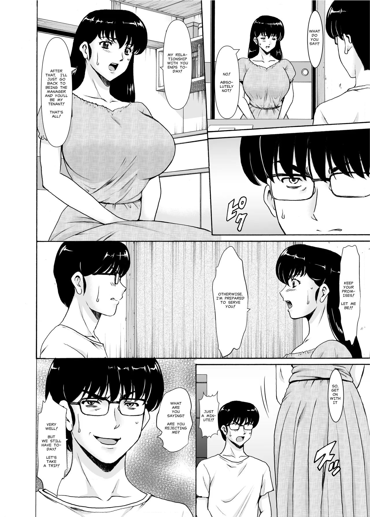 [Syouryu Yasui-Kai (Hoshino Ryuichi)] Hitozuma Kanrinin Kyoko 11: |The Perils of Married Manger Kyoko Part 11: Conclusion(?) (Maison Ikkoku) [English] [MisterJ167] [Digital] numero di immagine  8